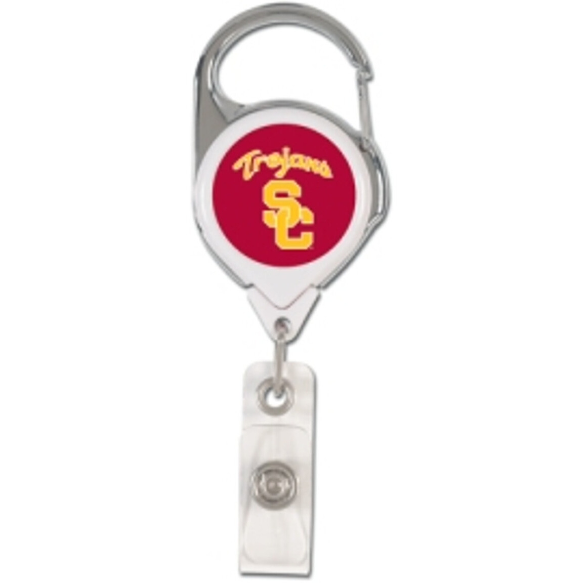 Usc Trojans Retractable Premium Badge Holder