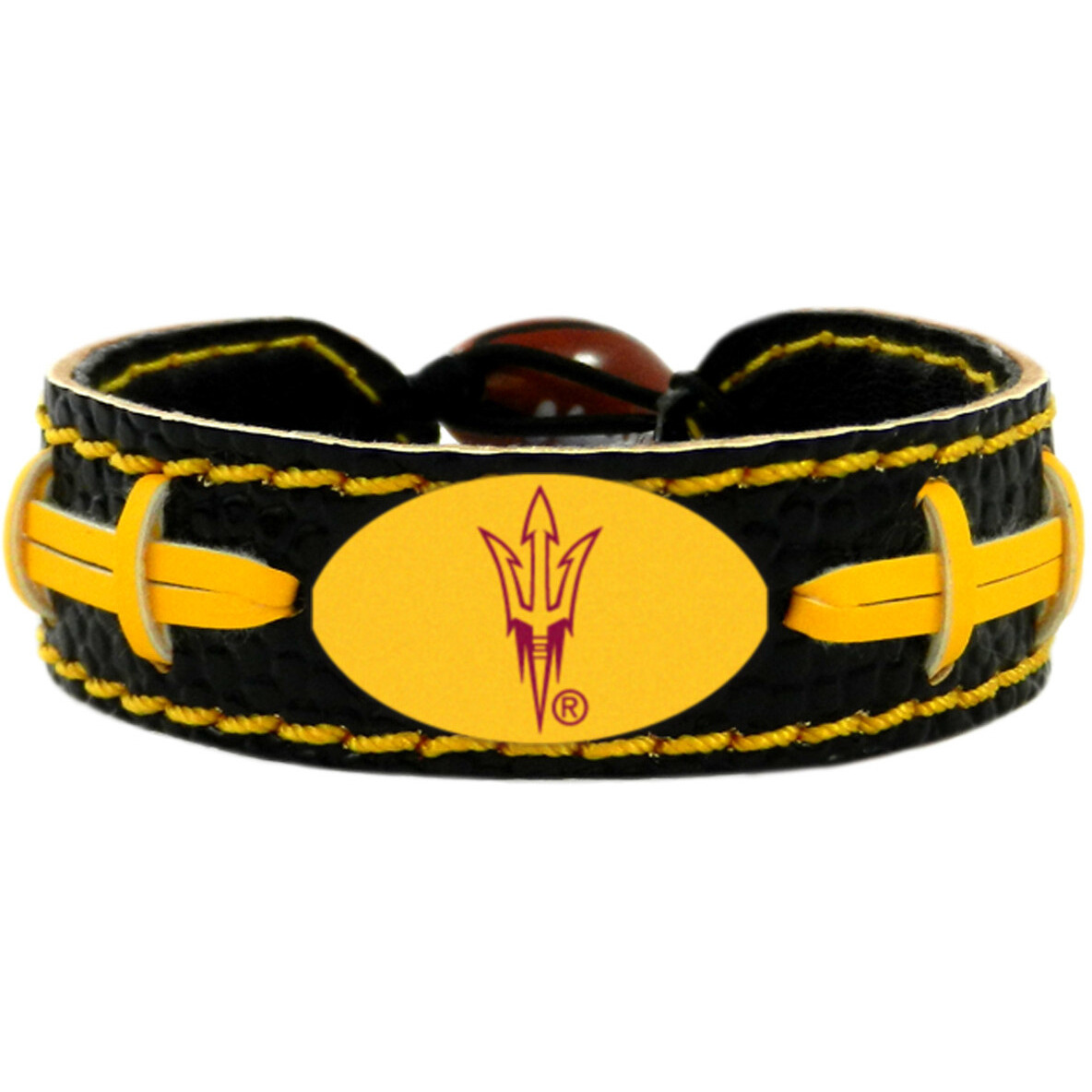 Arizona State Sun Devils Bracelet Team Color Football Pitchfork Logo Co