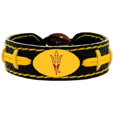 Arizona State Sun Devils Bracelet Team Color Football Pitchfork Logo Co