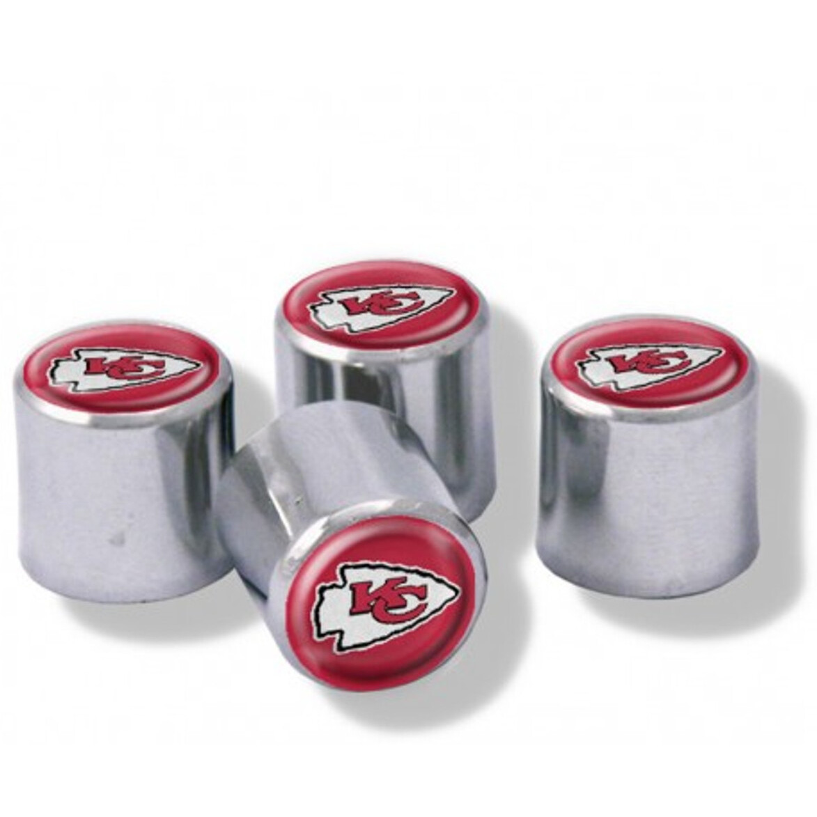 Kansas City Chiefs Valve Stem Caps