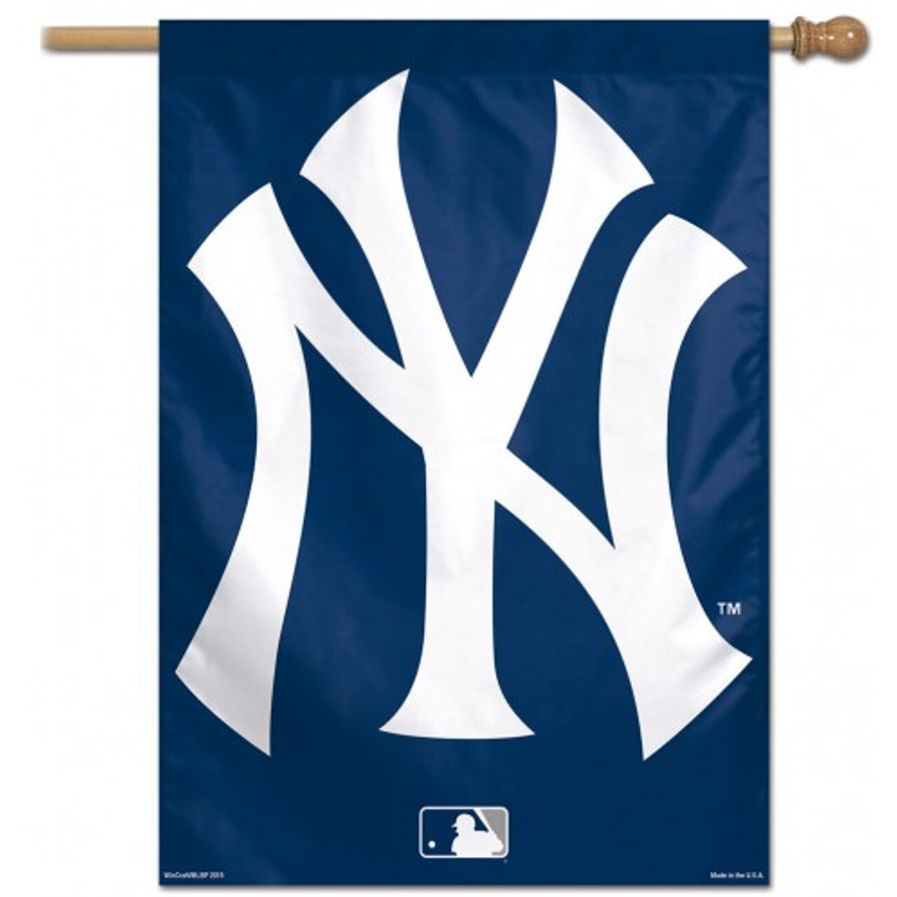New York Yankees Banner 28X40 Vertical Alternate Design