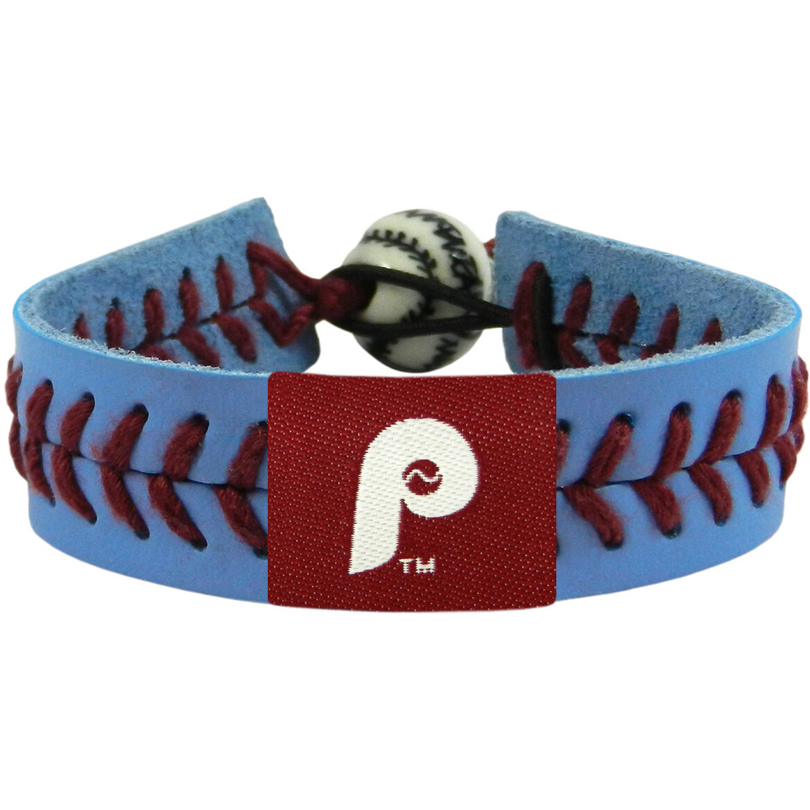 Philadelphia Phillies Bracelet Team Color Baseball Retro P Logo Co