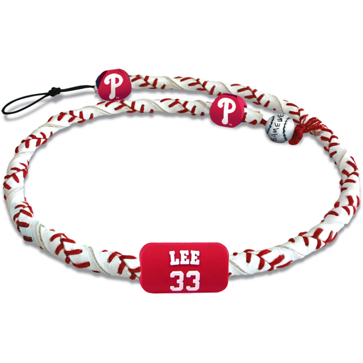 Philadelphia Phillies Necklace Frozen Rope Classic Baseball Cliff Lee Co