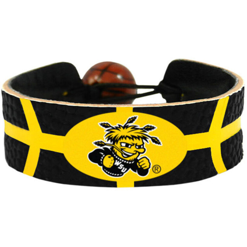 Wichita State Shockers Bracelet Team Color Basketball Co