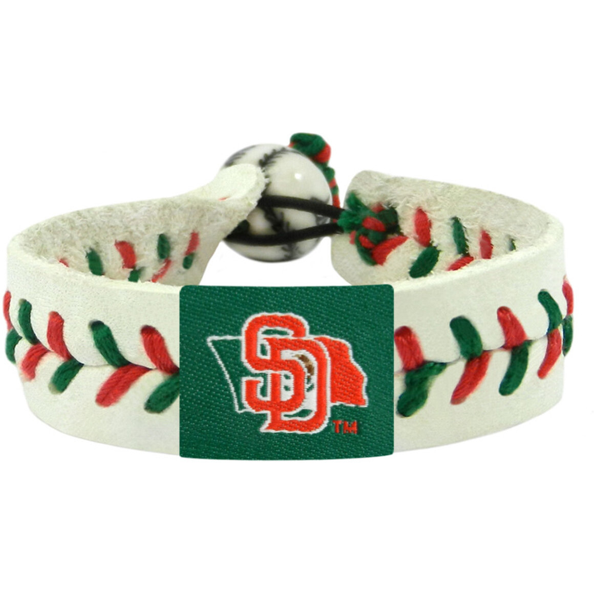 San Diego Padres Bracelet Baseball Mexican Flag Co