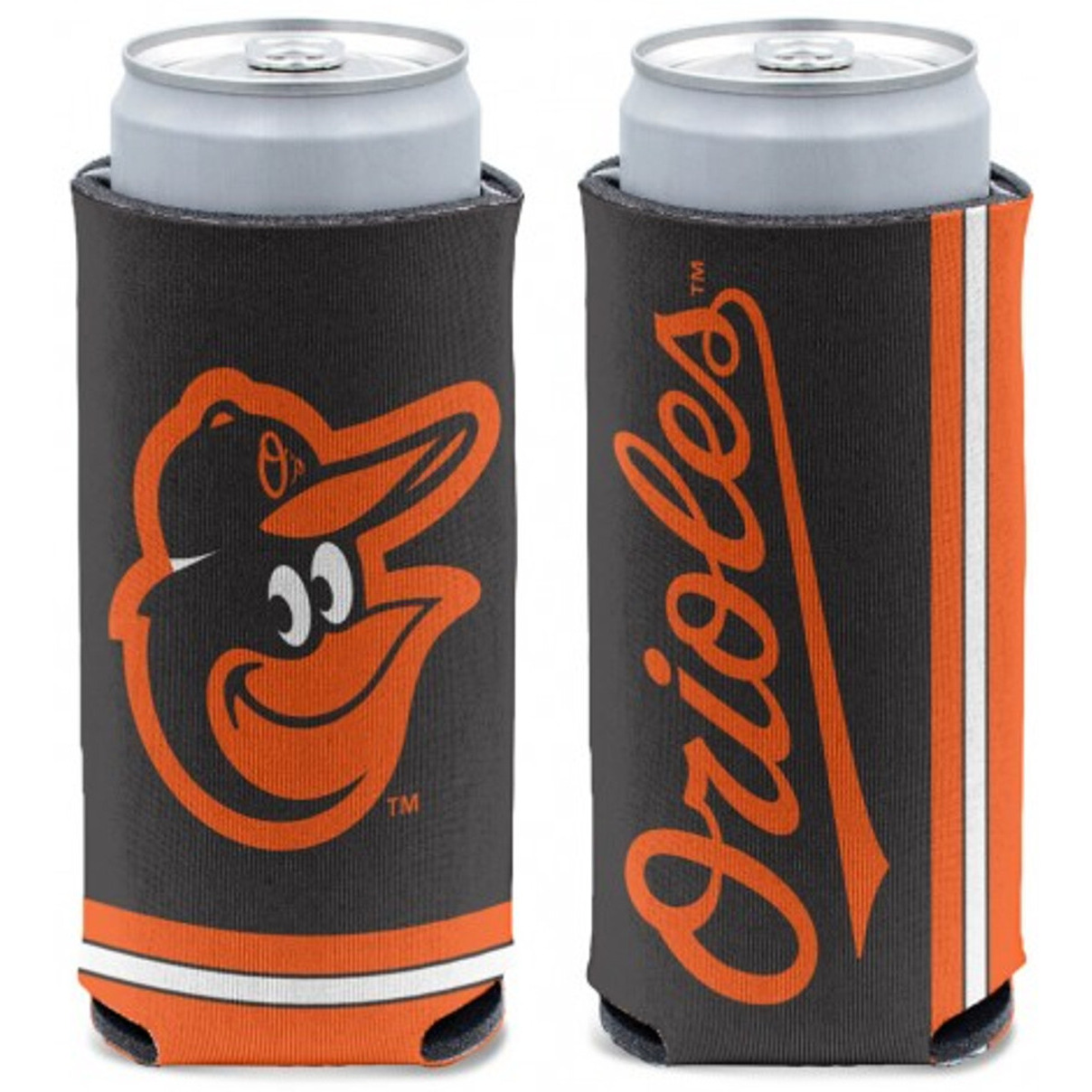 Baltimore Orioles Can Cooler Slim Can Design