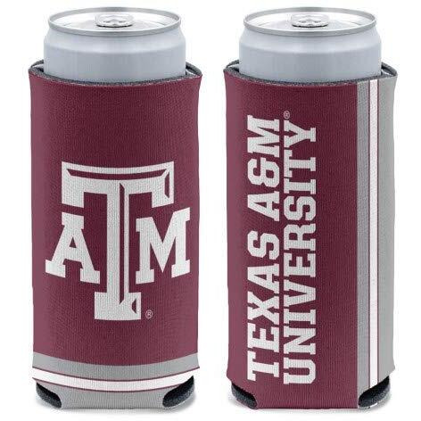 Texas A&M Aggies Can Cooler Slim Can Design