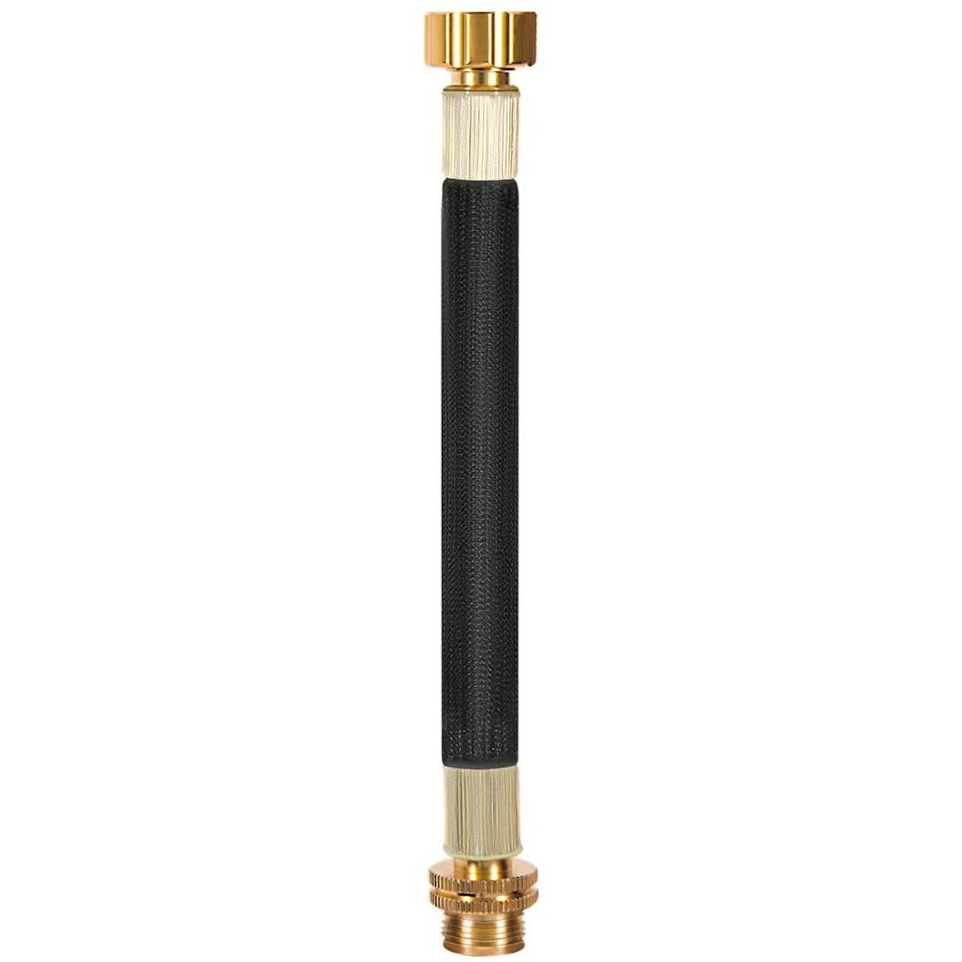 Persevere 0.8Ft Garden Hose Extension Flexible Water Hose Adapter Short Connector Hose With Integrated Spiral Tube For Hose Reel/Rv/Dehumidifier