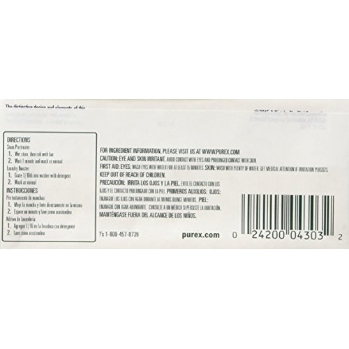 Fels Naptha Laundry Bar And Stain Remover, 5.0 Ounce (4 Bars) By Fels Naptha