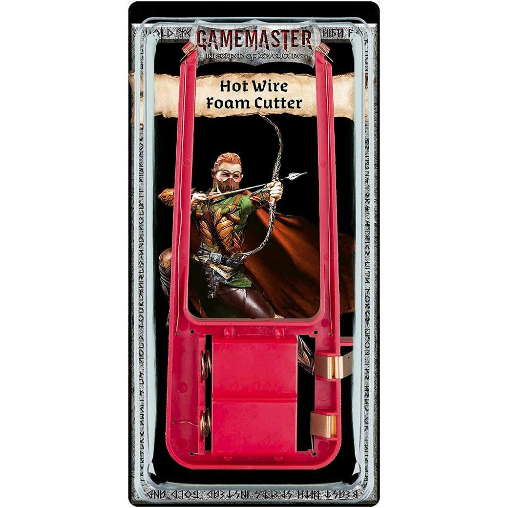The Army Painter - Gamemaster Hot Wire Foam Cutter - Hotwire Foam Cutting Tool And Styrofoam Cutter For Dungeon & Terrain And Wargames Scenery - Foam Board Cutter For Carving And Sculpting Xps Foam