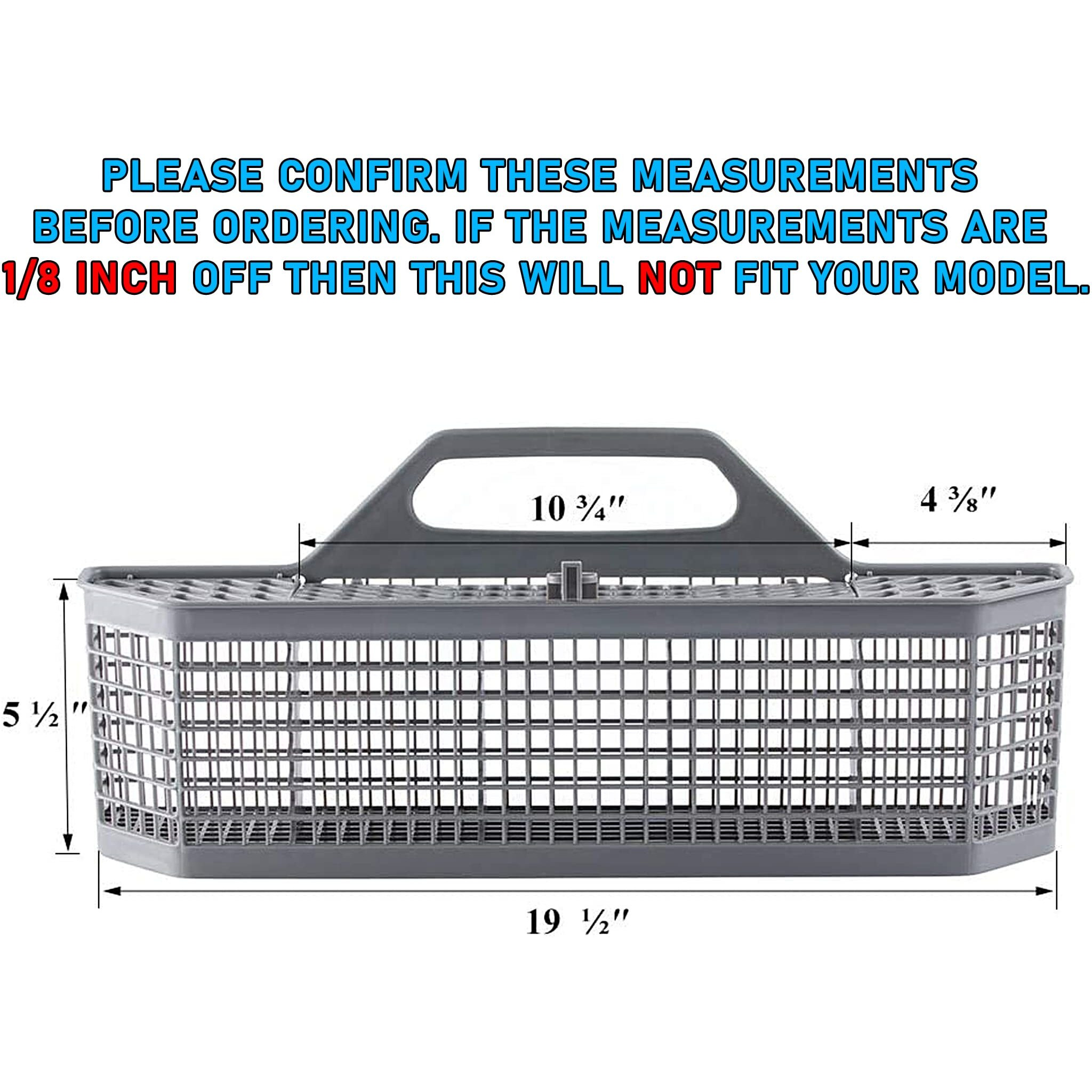 Upgraded Lifetime Appliance Wd28X10128 Silverware Basket Compatible With General Electric (Ge) Dishwasher