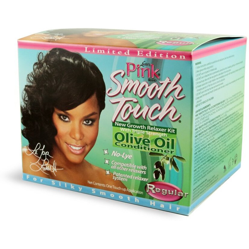 Luster's Pink Smooth Touch New Growth Relaxer Kit, Regular