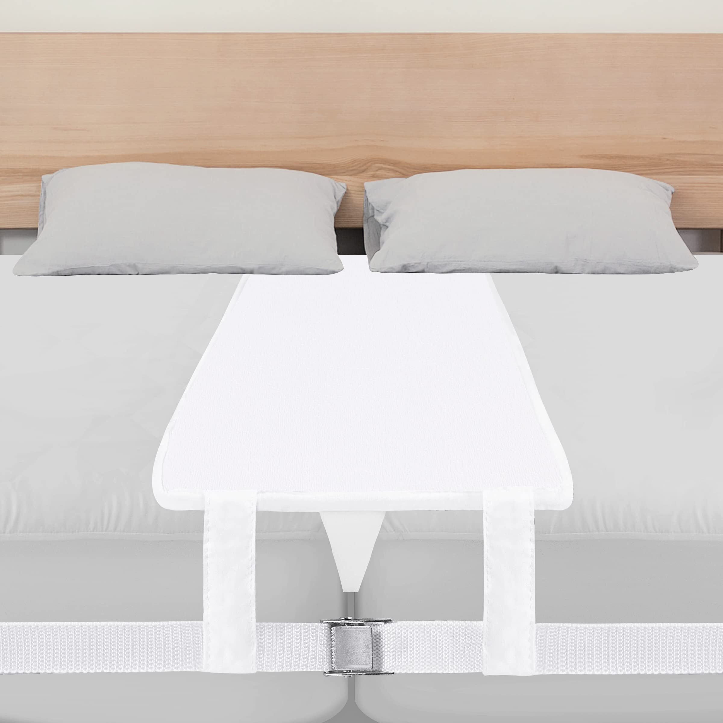 Ruili Bed Bridge Twin To King Converter Kit - Mattress Connector With Strap - Extra Wide Soft Bed Gap Filler - Adjustable Comfortable Bed Connector - Storage Bag Included (Cotton)