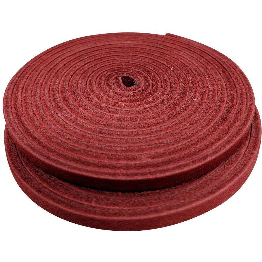 Tofl Softball And Baseball Glove Laces  Mitt Lace Glove Repair Lacing For Catchers Glove  Leather Laces Only Without Lacing Needle Cardinal Red 2