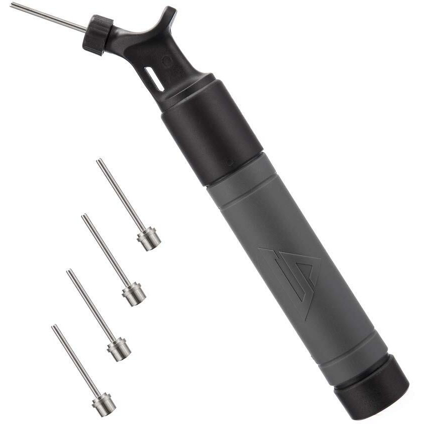 Sports Stable Ball Pump With 5 Needles Push And Pull Inflation Device For Your Basketball, Football, Soccer Ball, Volleyball, And Other Sport Balls