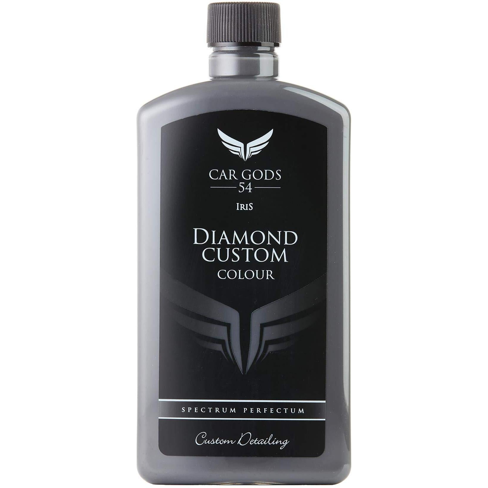 Car Gods Iris Custom Color Gray 3-In-1 Polish Wax Color Restorer & Scratch Remover, 16 Colors Available, 17 Fl Oz