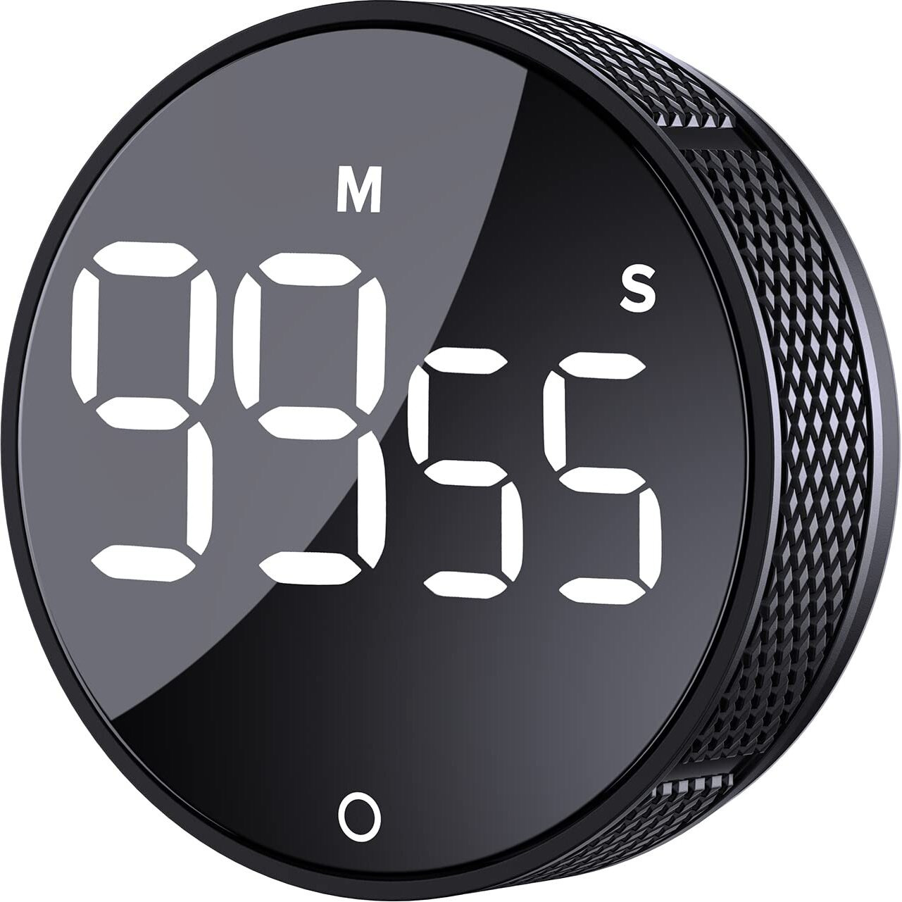 Digital Kitchen Timers, Visual Timers Large Led Display Magnetic Countdown Countup Timer For Classroom Cooking Fitness Baking Studying Teaching, Easy For Kids And Seniors Black