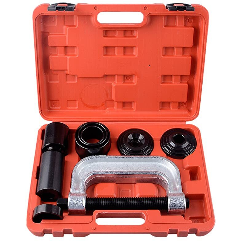 Dayuan Ball Joint Press & U Joint Removal Tool Kit With 4X4 Adapters For Most 2Wd And 4Wd Cars And Light Trucks