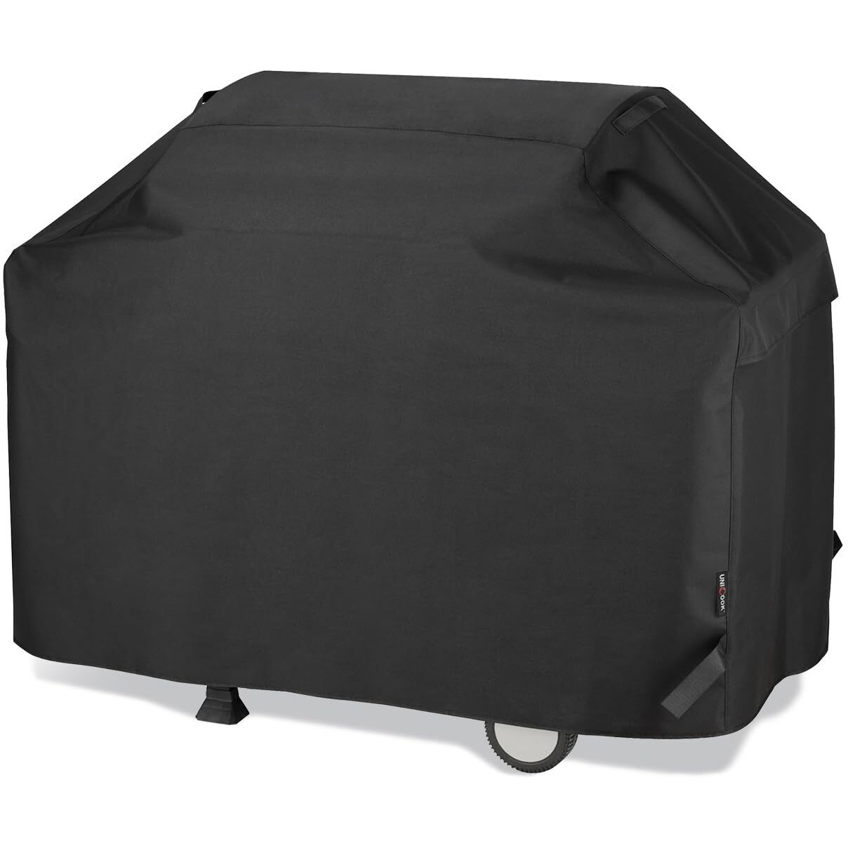 Unicook Heavy Duty Waterproof Barbecue Gas Grill Cover, 65-Inch Bbq Cover, Special Fade And Uv Resistant Material, Durable And Convenient, Fits Grills Of Weber Char-Broil Nexgrill Brinkmann And More