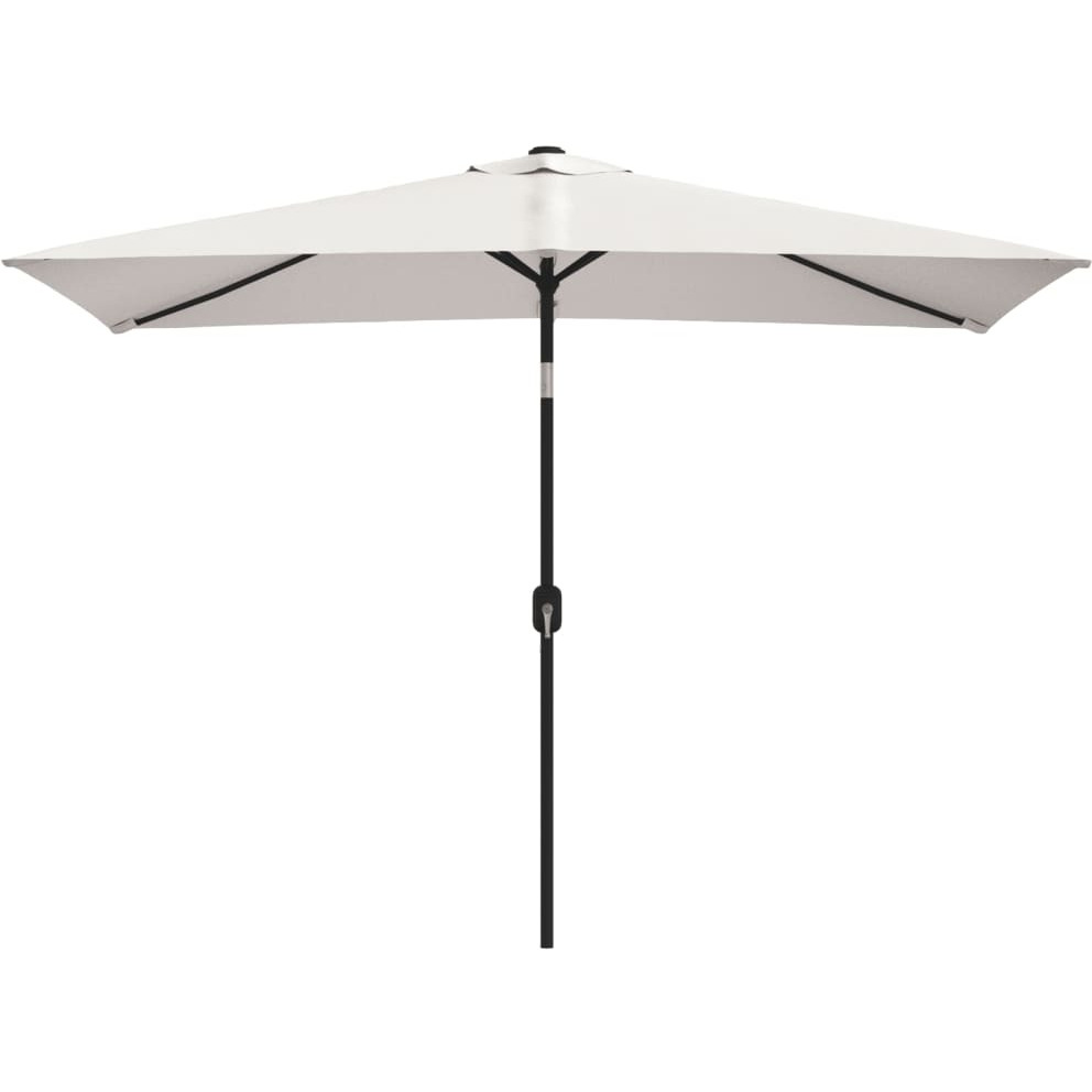 Vidaxl Parasol 78.7"&quotX118.1"" Sand White Rectangular