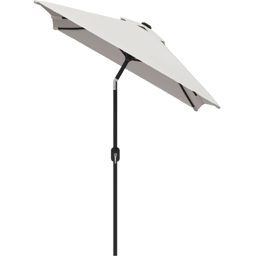 Vidaxl Parasol 78.7"&quotX118.1"" Sand White Rectangular