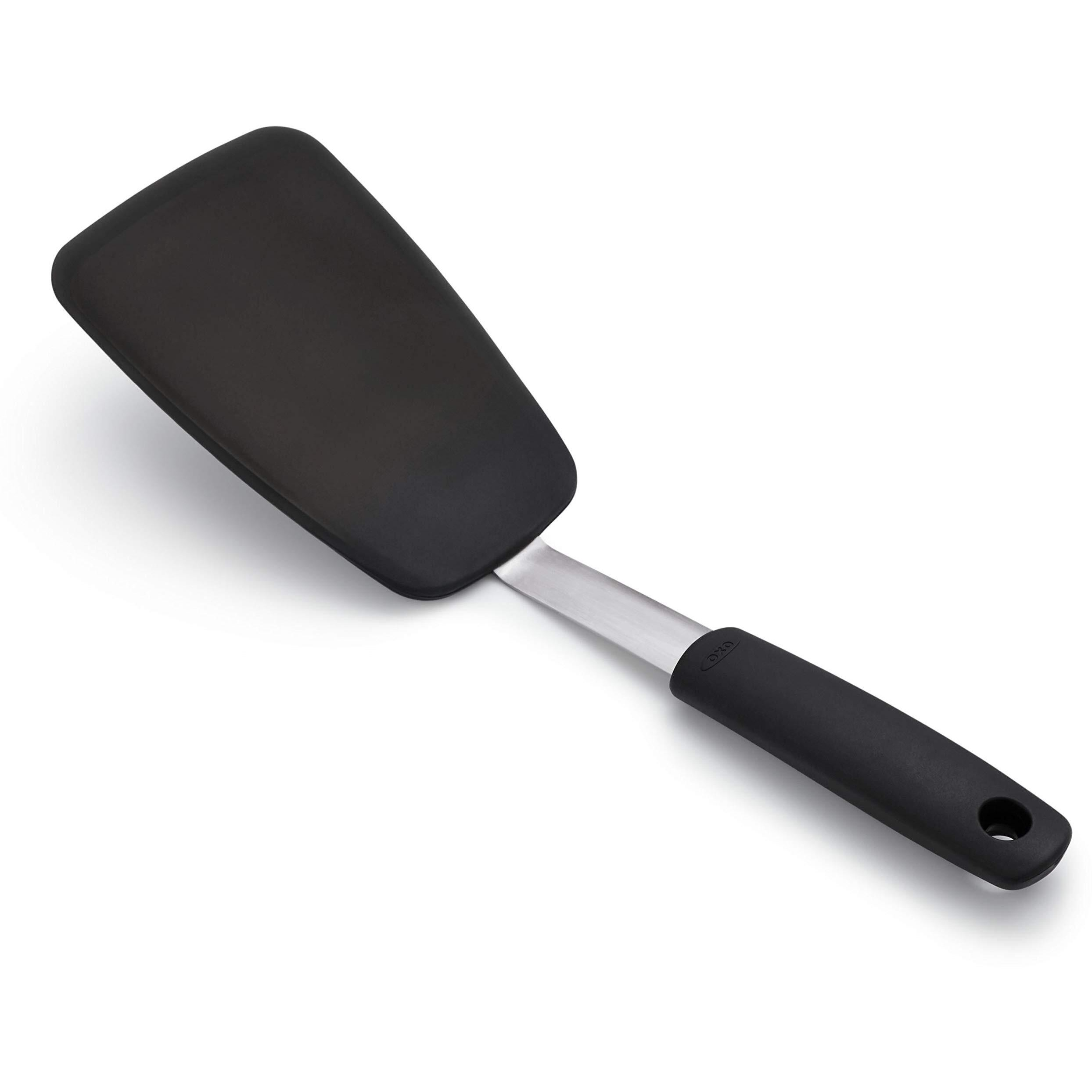 Oxo Good Grips Large Silicone Flexible Turner, Stainless Steel