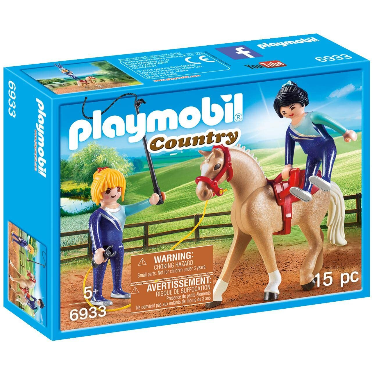 Playmobil Vaulting Horse Building Set