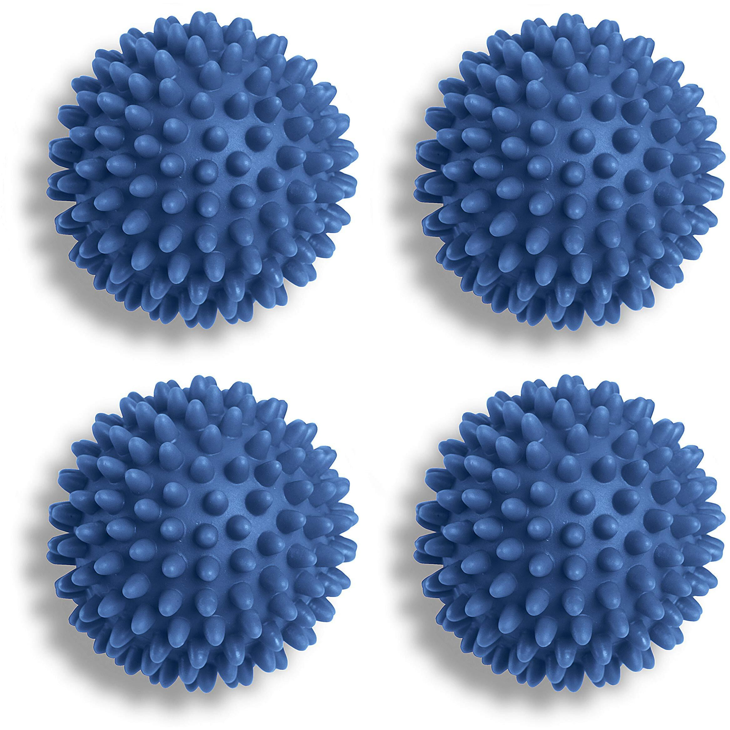 Whitmor Dryer Balls - Eco Friendly Fabric Softener Alternative (Set Of 4),Blue