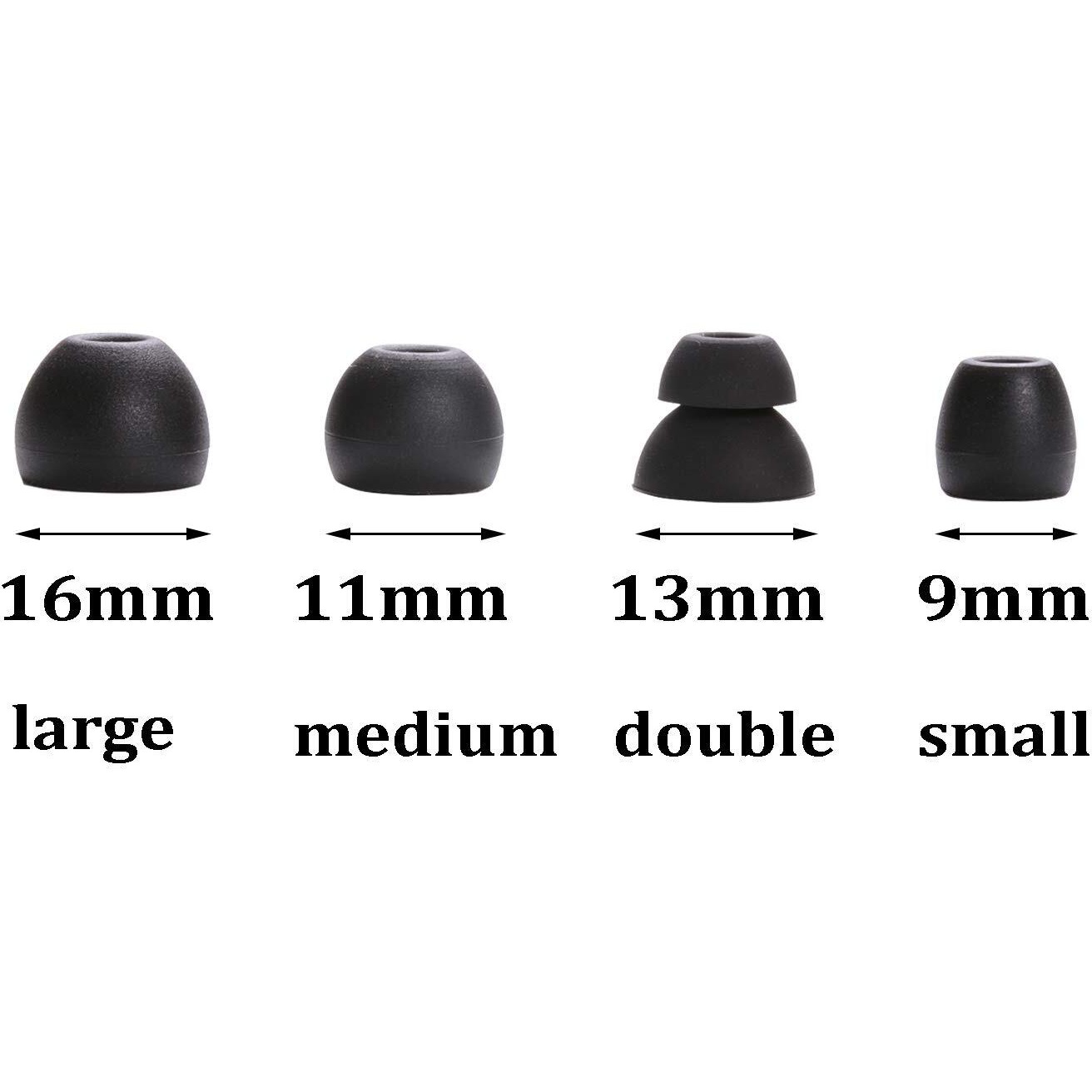 Replacement Eartips Silicone Earbuds Buds Set For Powerbeats Pro Beats Wireless Earphone Headphones,4 Pair (Moss)