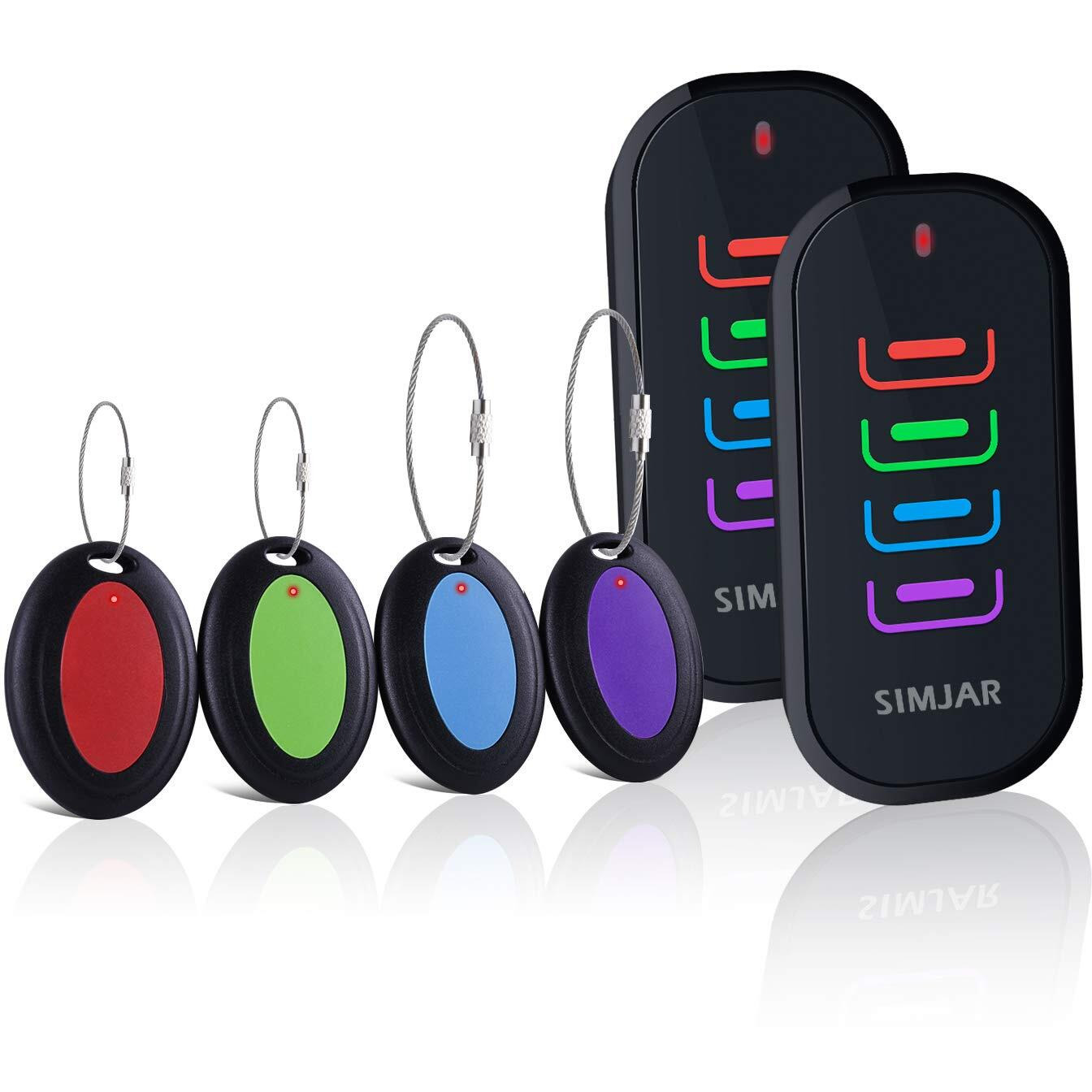 Key Finder With An Extra Transmitter & Up To 131Ft Working Range In Open Space, Wireless Remote Control Rf Key Finder Locator For Keys Wallet Phone Glasses Luggage Pet Tracker