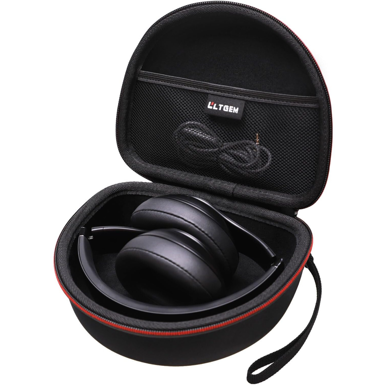 Headphone Case Compatible With Beats Studio Pro/For Beats Solo3 / For Beats Studio3 / Beats Solo2 On-Ear Bluetooth Headphones - Black+Black