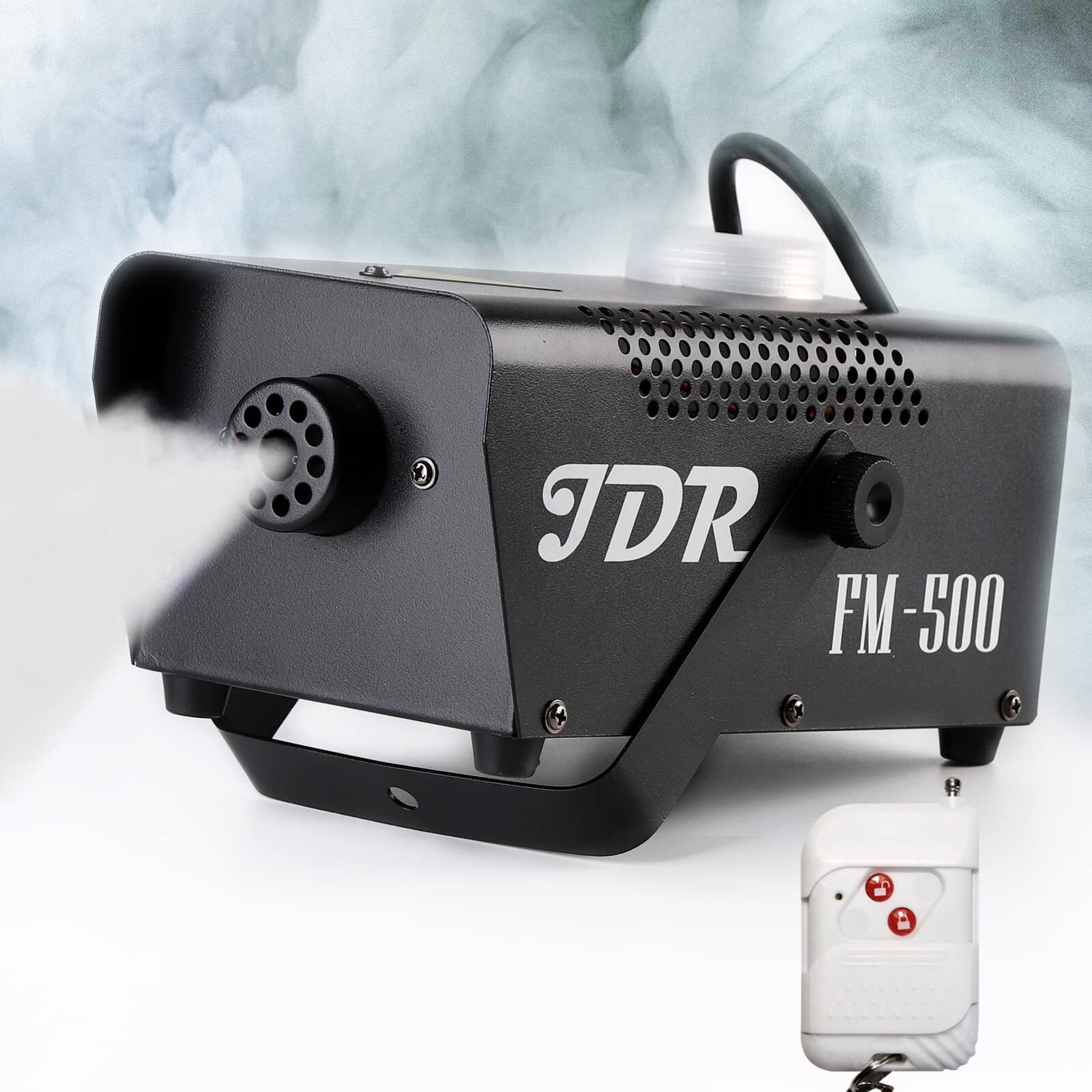 Fog Machine Jdr Mini 500W Smoke Machine With Auto Mode And Wireless Remote Control Portable Fogger For Outdoor, Parties, Stage Effect, Indoor, Disco, Halloween, Disinfection Or Weddings 2500Cfmfm-3