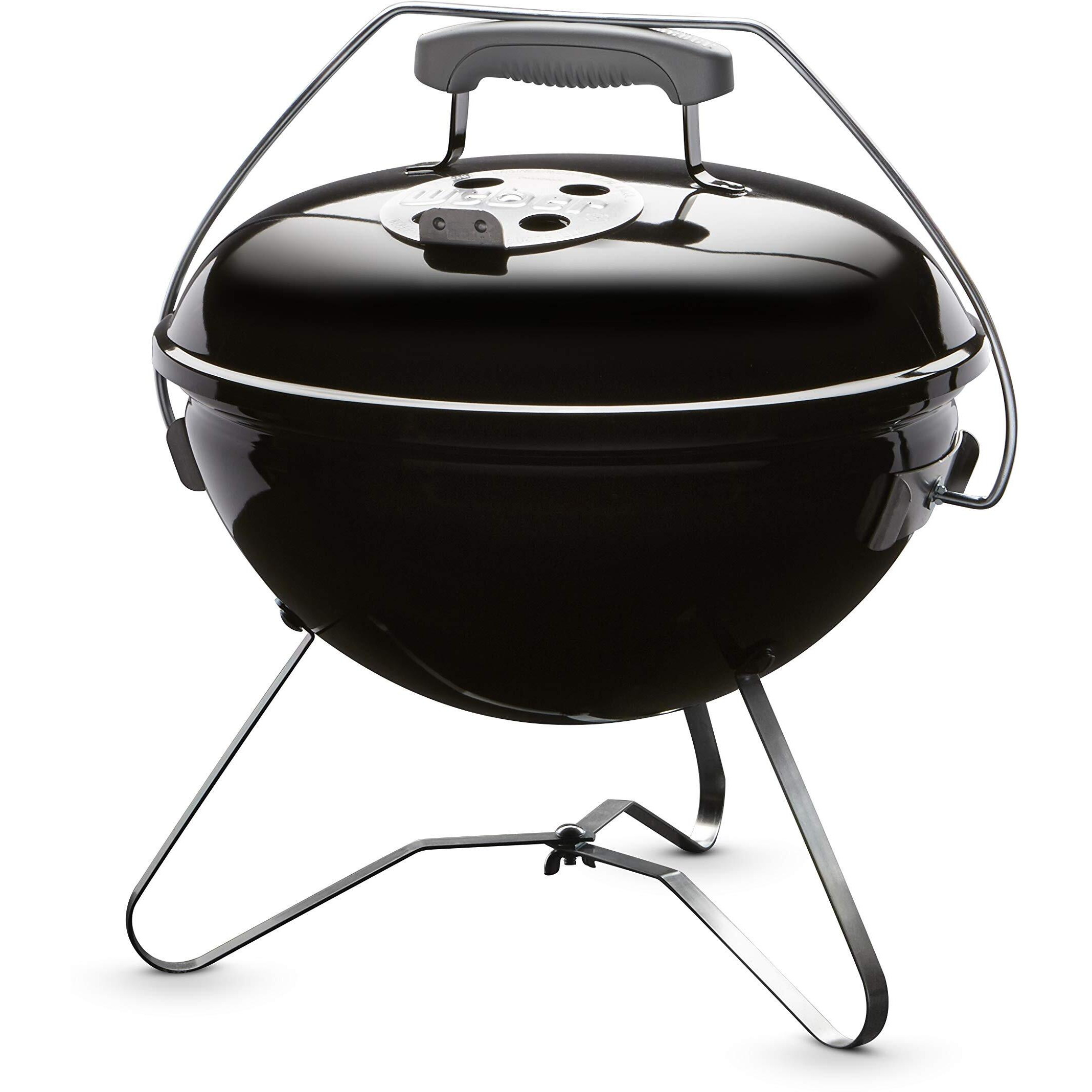 Weber Smokey Joe Premium 14-Inch Portable Grill , Black