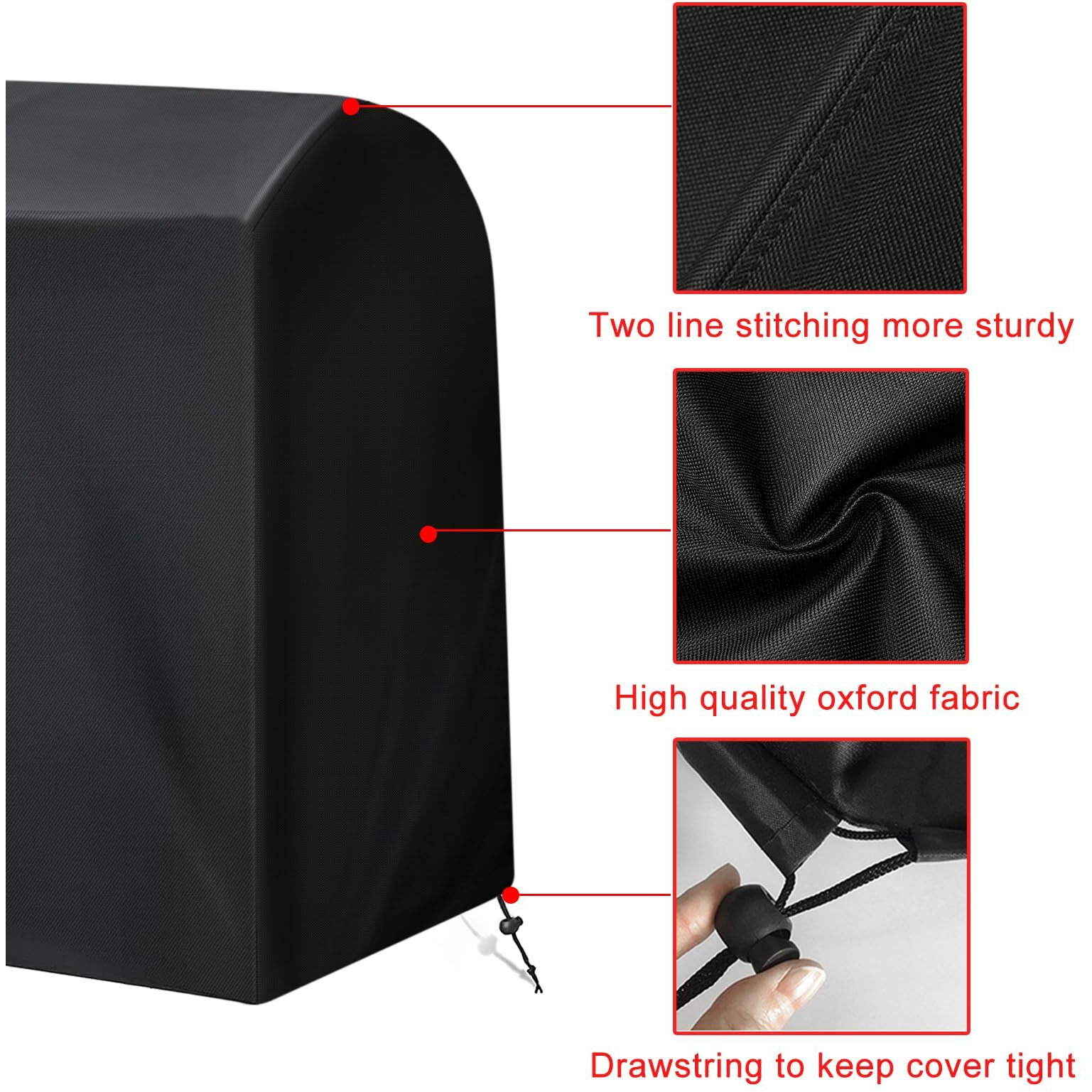Samhe Grill Cover, 32-Inch Waterproof Uv Resistant Heavy Duty Small Bbq Grill Cover For Outdoor Grill, Fit For Nexgrill Brinkmann Weber Char-Broil And More