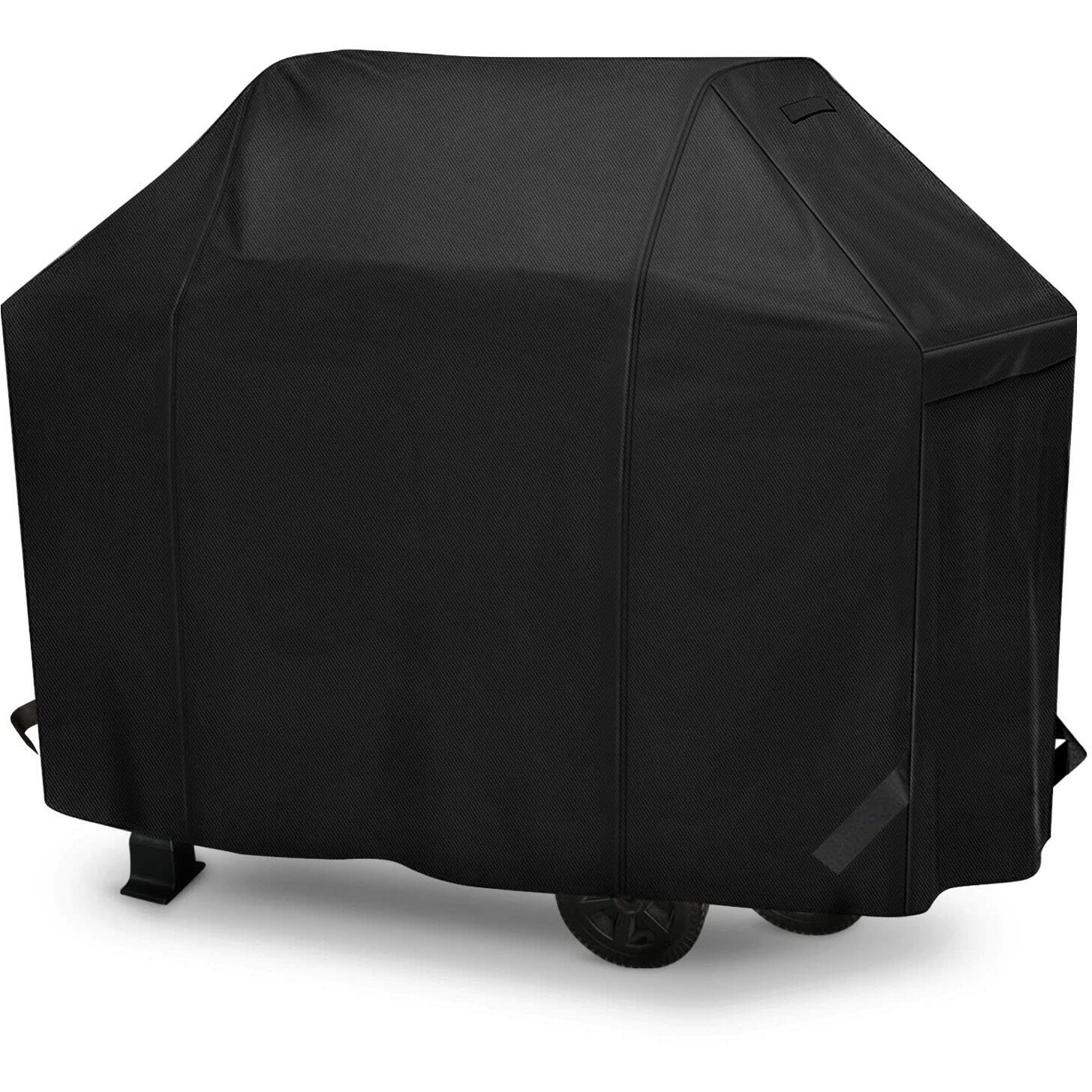 Icover Gas Grill Cover 58 Inch 600D Canvas Waterproof Uv Resistant Heavy Duty Bbq Cover 7130 For Weber 3 Burner Grill,Char Broil,Holland, Jenn Air