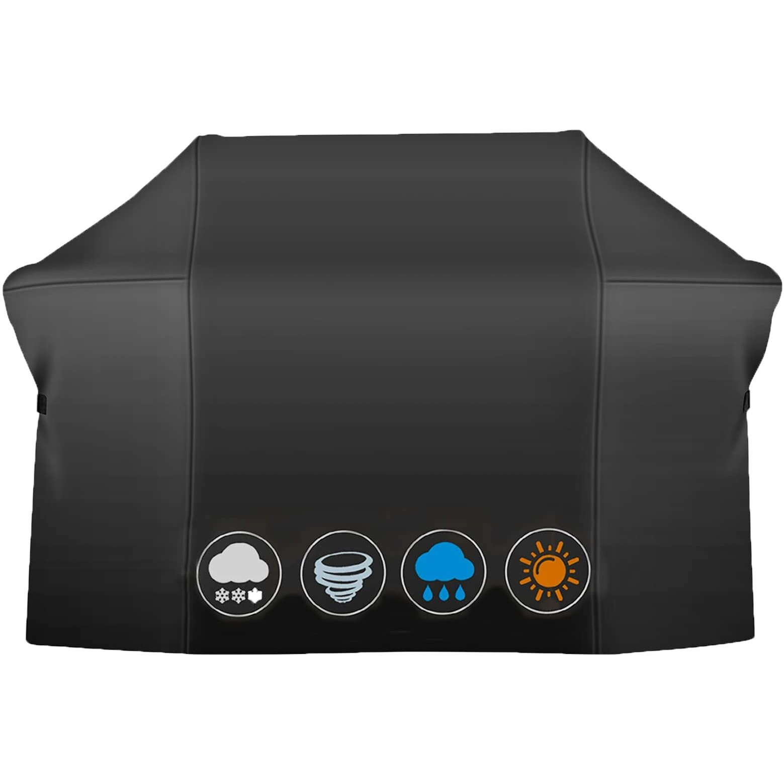 Vchin 75 Inch Grill Cover, Heavy Duty Waterproof Barbecue Gas Grill Cover, Fits Grills Of Weber Summit 600, Char-Broil Nexgrill Brinkmann And More, Windproof Bbq Cover.