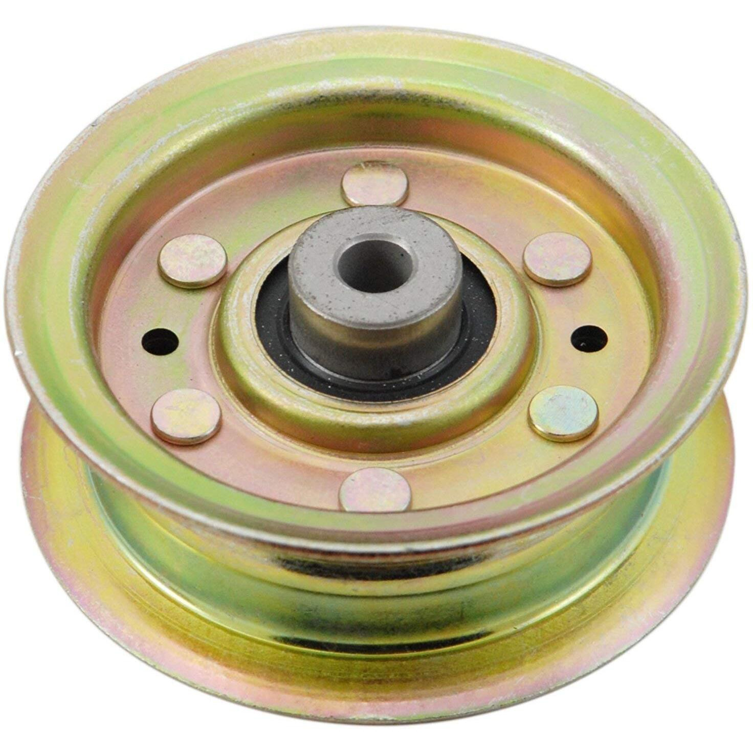 Parts Camp 532173438 Flat Idler Pulley For Husqvarna/Ayp/Craftsman 104360X 131494 173438 532173438 John Deere Am103287 Am103480 Am108923 Am37321 Stens 280-623 Mower Pulley For 42"" Decks