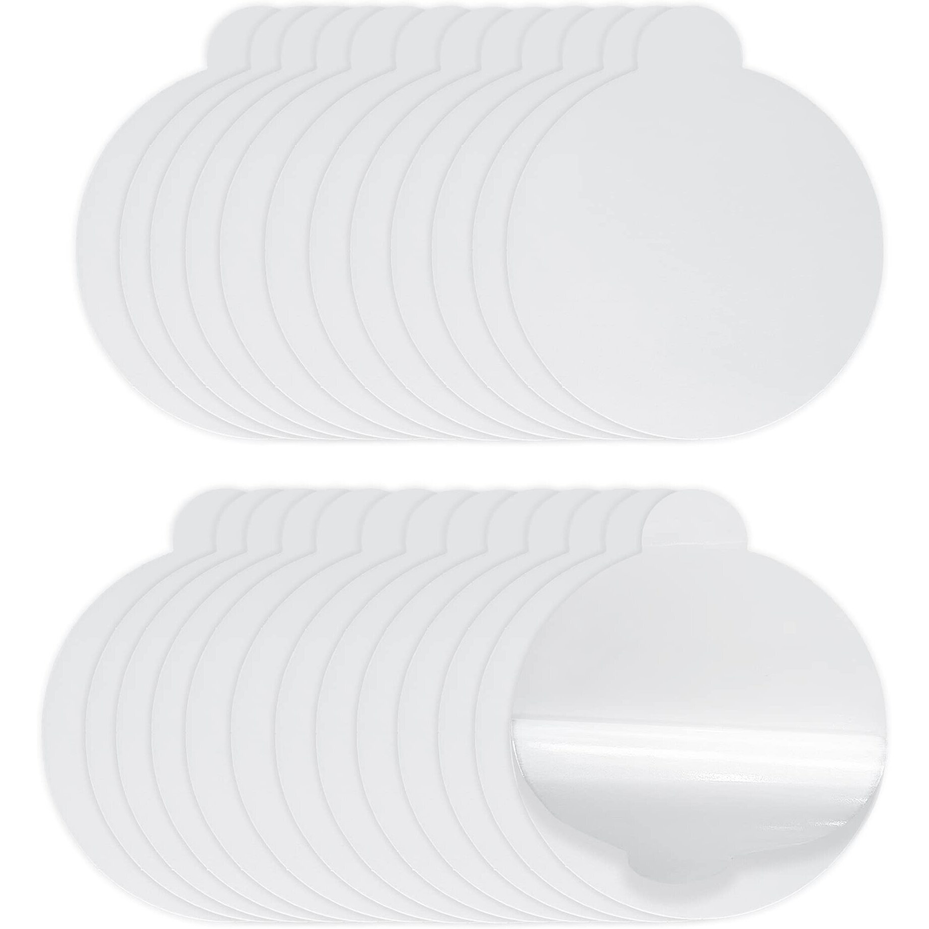 24 Pcs Refill Glue Boards 4.3 Inches Sticky Glue Pads For Katchy, Fenun And Other Models Indoor Insect Fly Mosquito Trap Bug Catcher Mosqusito Lamp