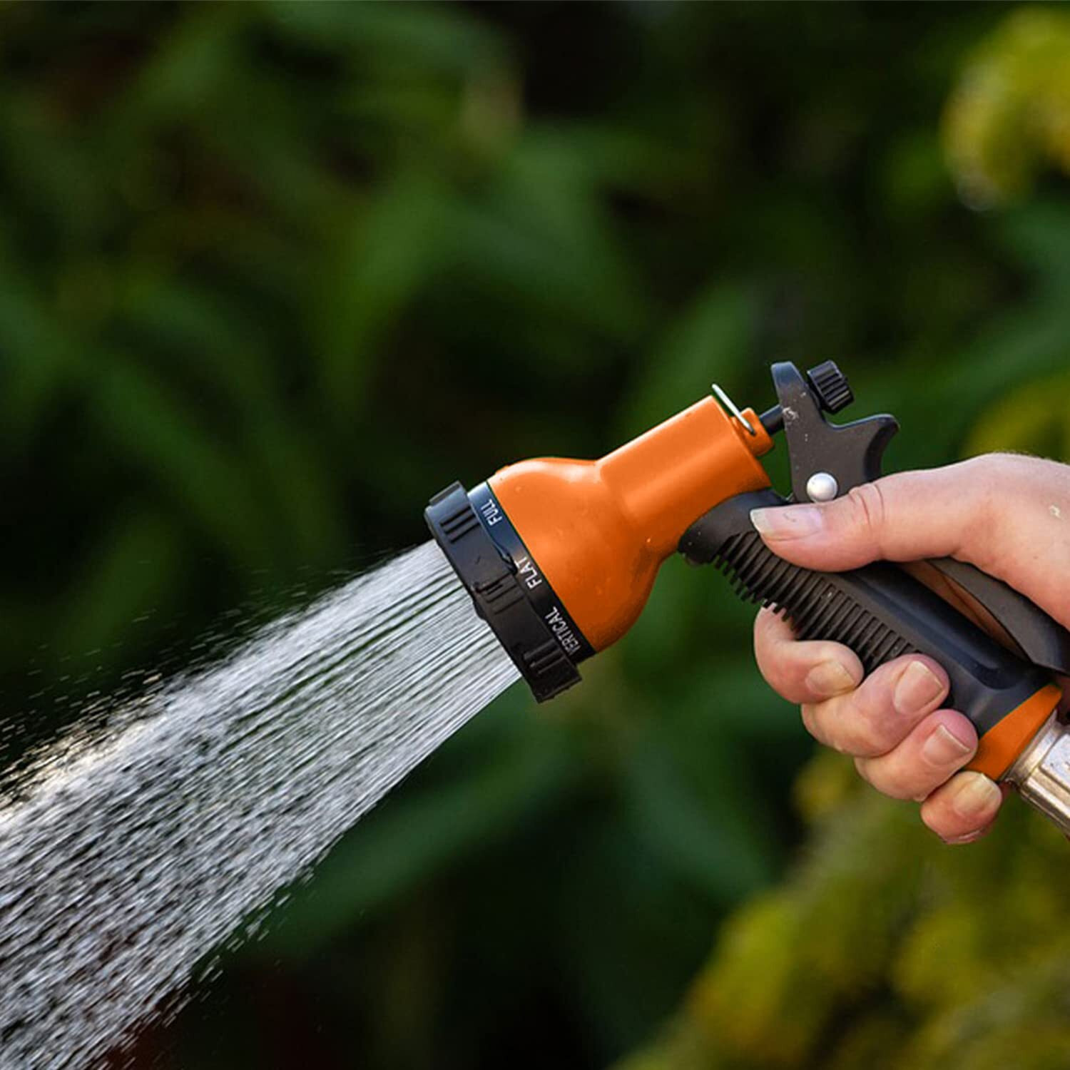 Besiter Garden Hose Nozzle Sprayer 2 Pack 10 Watering Patterns Water Hose Spray Nozzles For Garden Hose Heavy Duty Hose Head Hose Attachment For Garden Hose