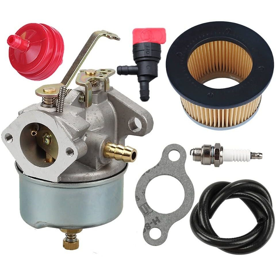 632230 632272 Carburetor With 30727 Filter For Tecumseh 5 Hp 6 Hp 631828 631067 631067A H30 H50 H60 Hh60 Hh70 Engines 4 Cycle Engine Troy Bilt Tiller Toro Snowblower Sears Tillers 47279 Carb