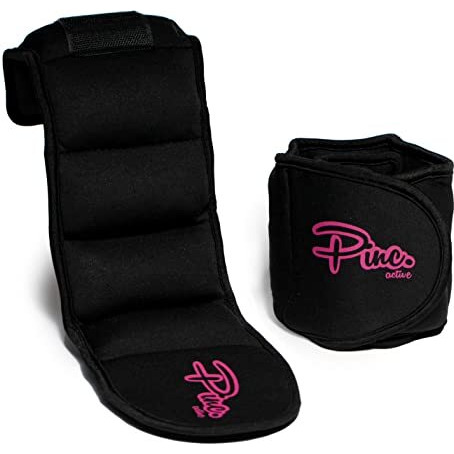 Ankle Weights Set (2 X 5Lb Cuffs) - 10Lbs In Total - For Women, Men And Kids - Used For Workouts At Home, Pilates, Yoga, Boxing, Dancing And Resistance Training