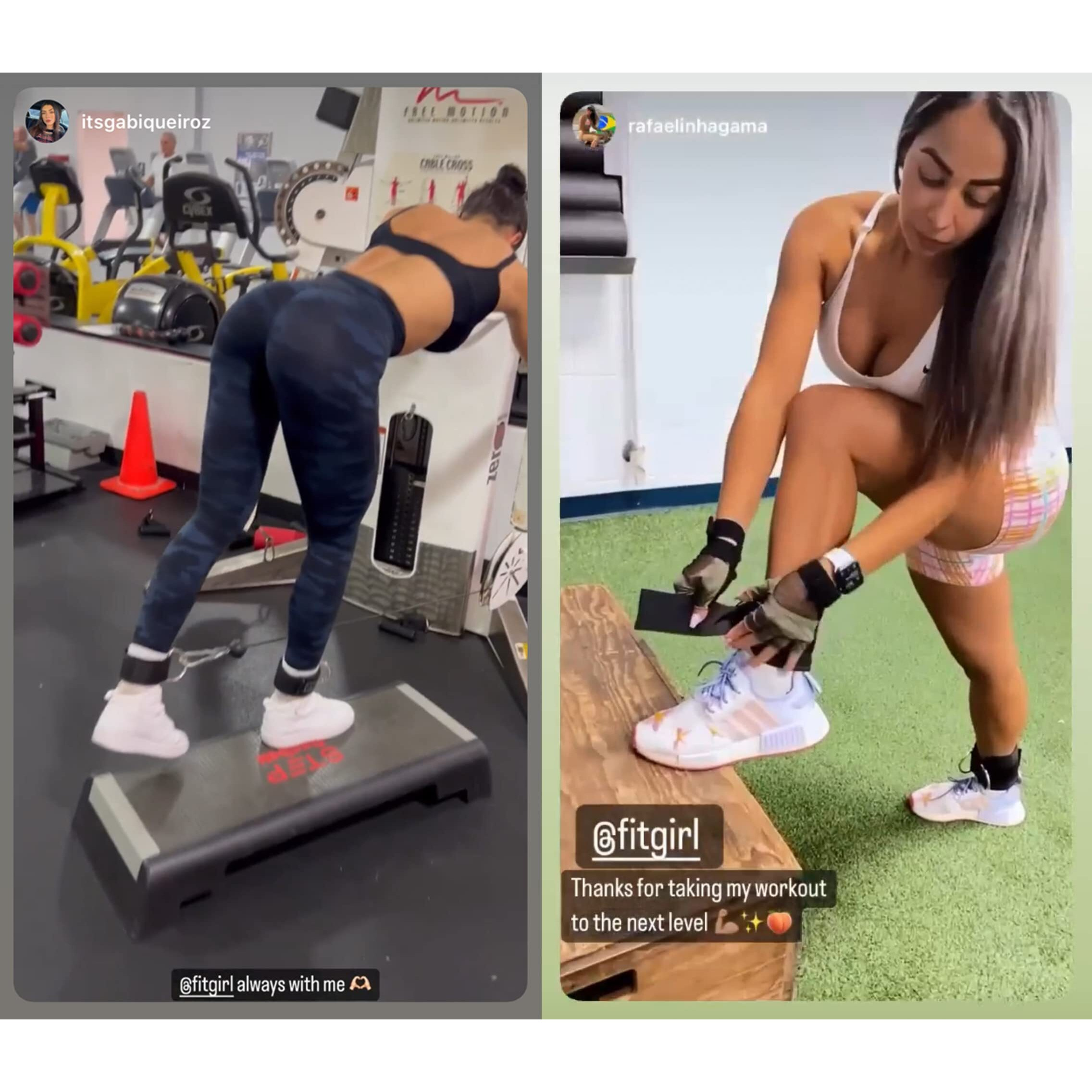 Fitgirl - Ankle Strap For Cable Machines And Resistance Bands, Work Out Cuff Attachment For Home & Gym, Booty Workouts - Kickbacks, Leg Extensions, Hip Abductors, For Women Only (Pink)