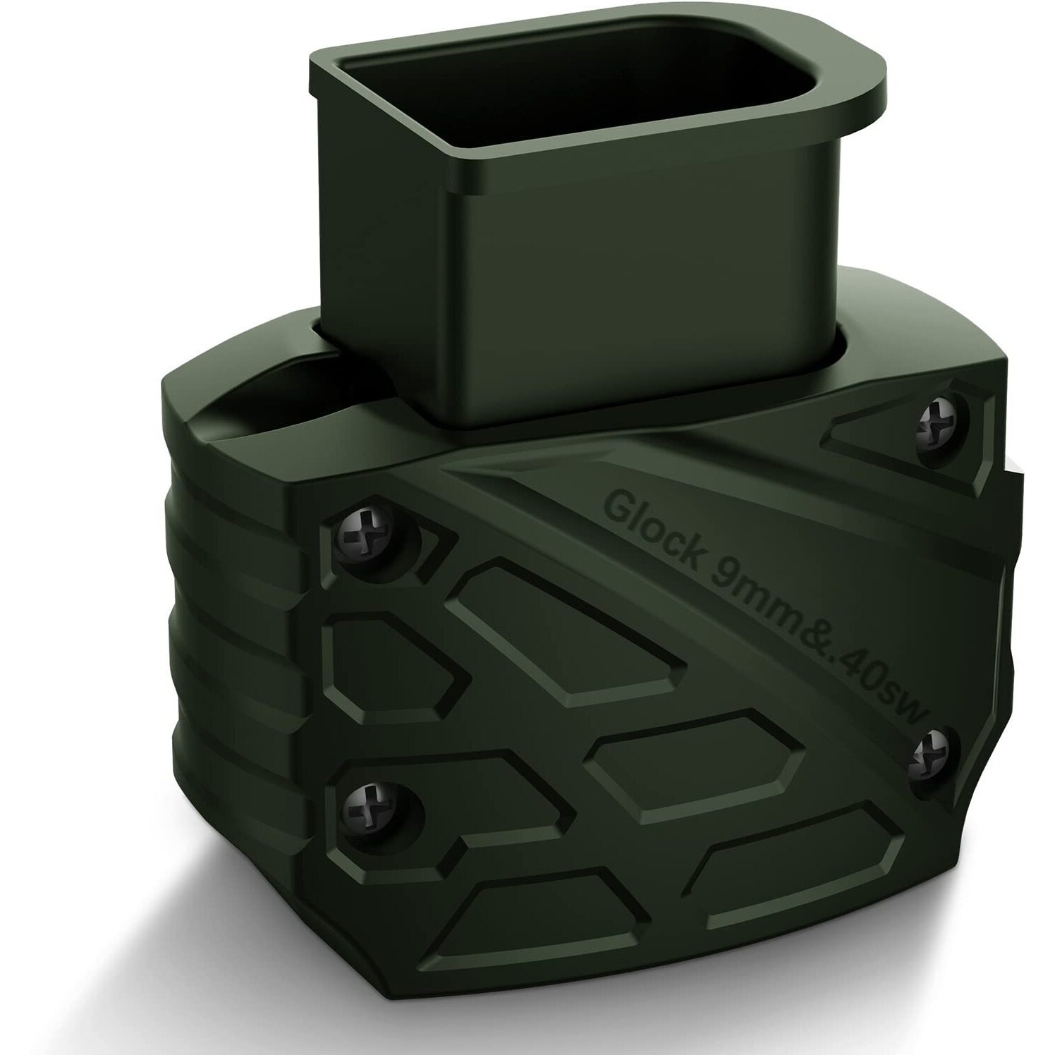 Ludex Magazine Speed Loader For Glock 9Mm/.40.Fits Glock 17,18,19,22,23,24,26,27,34,35,45 And 47 (Army Green)