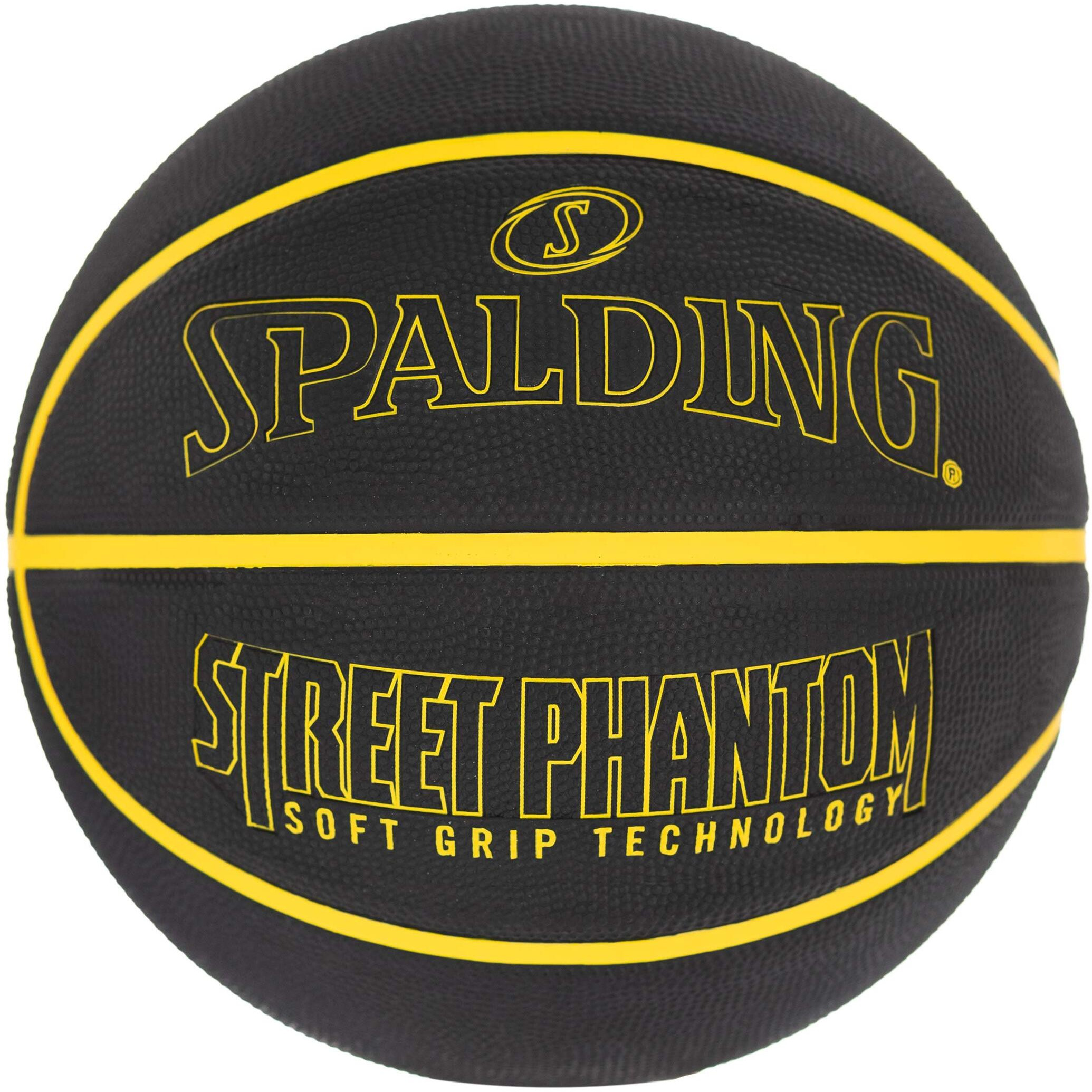 Spalding Street Phantom Outdoor Basketball Neon Yellow 29.5""