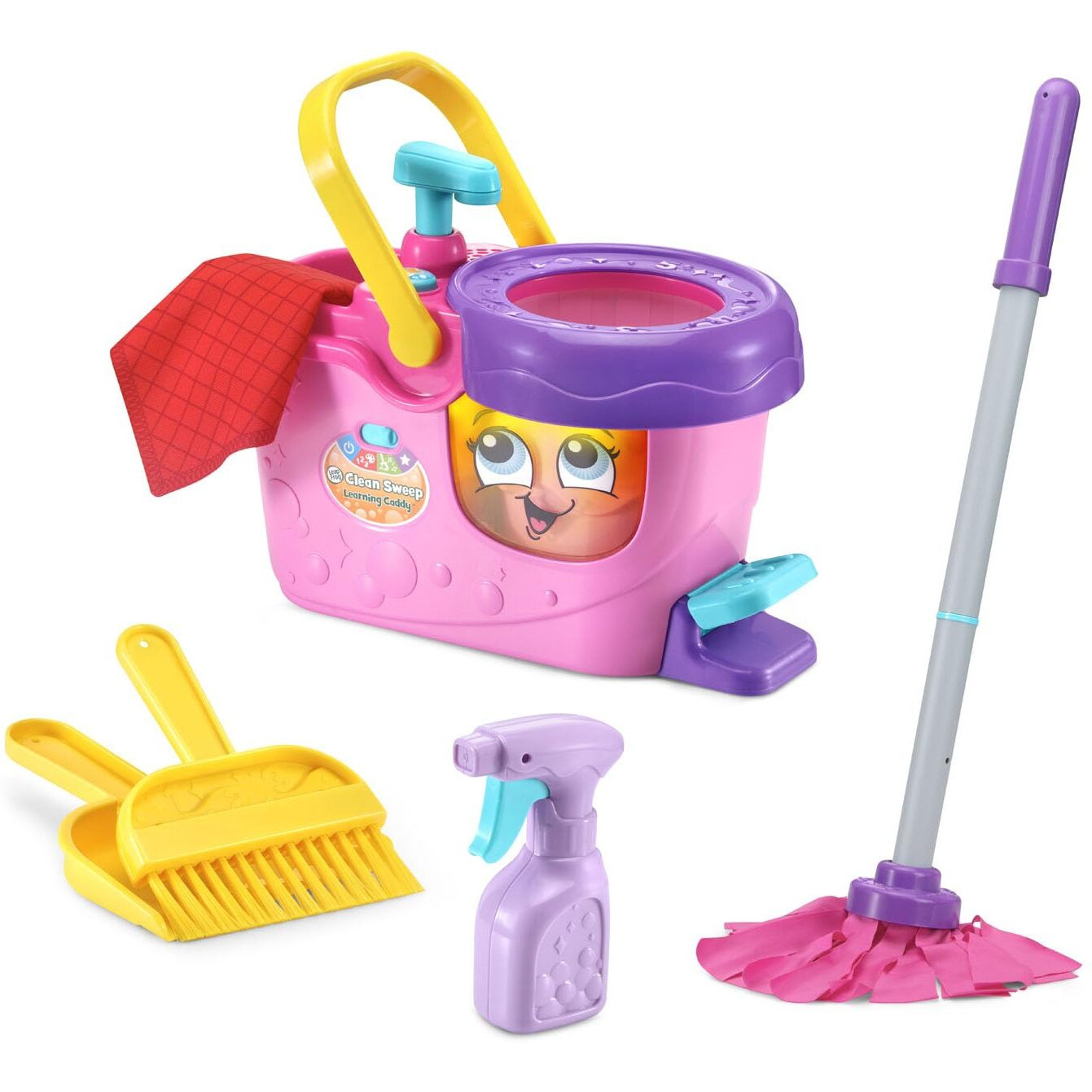 Leapfrog Clean Sweep Learning Caddy, Pink
