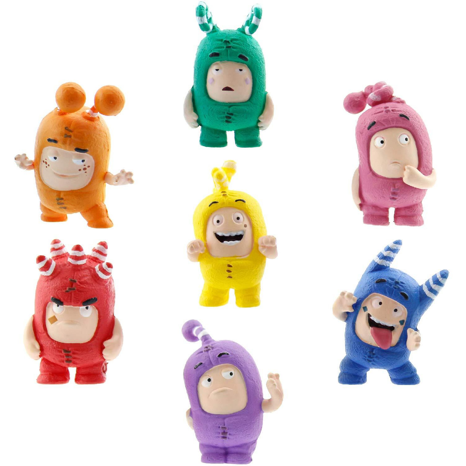 Oddbods Toy Set Of Mini Figurines For Preschool Kids (Ages 3+)