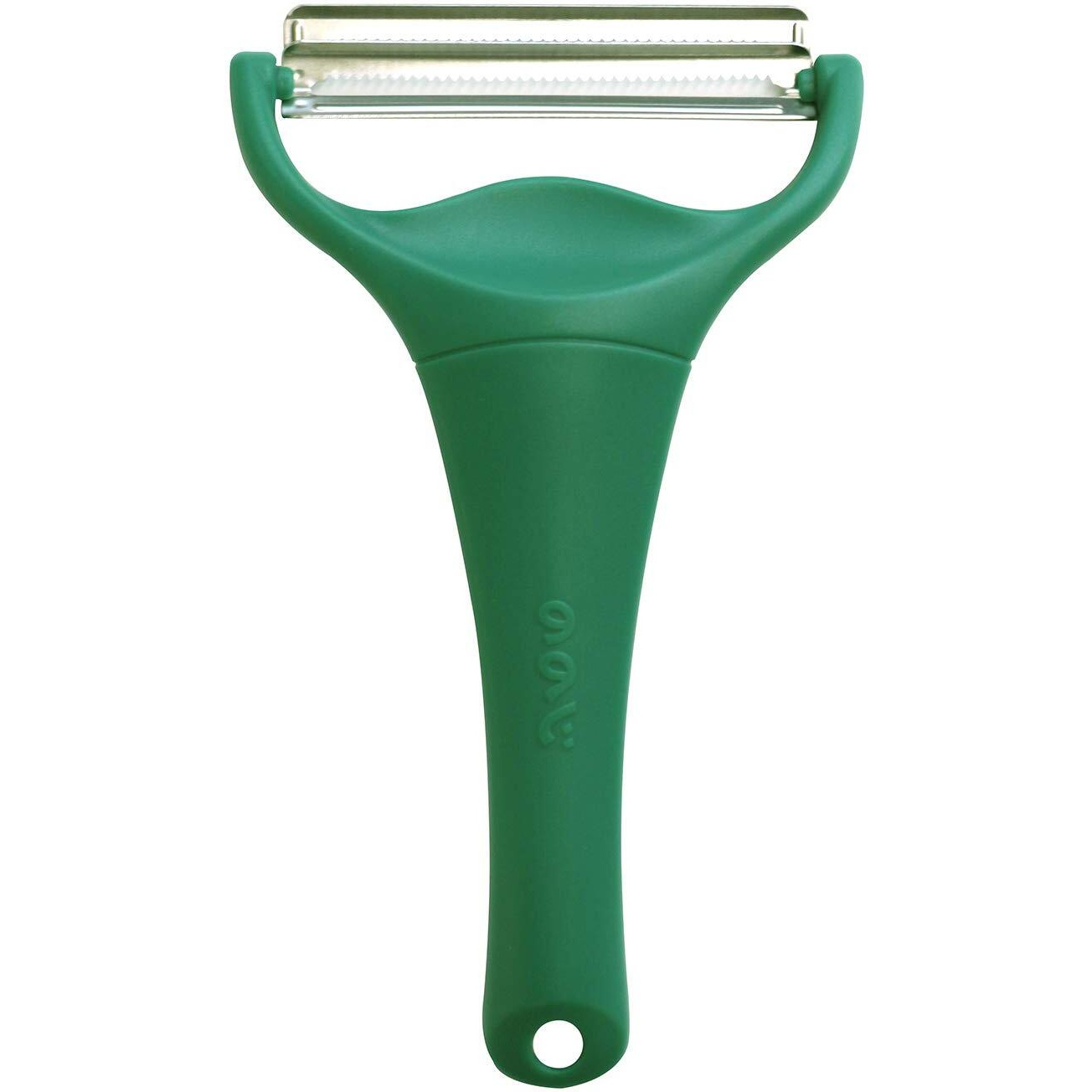 Noji Cbp-04G Cabbage Peeler, Julienne, 2 Blade For Sharping, Max, Dark Green