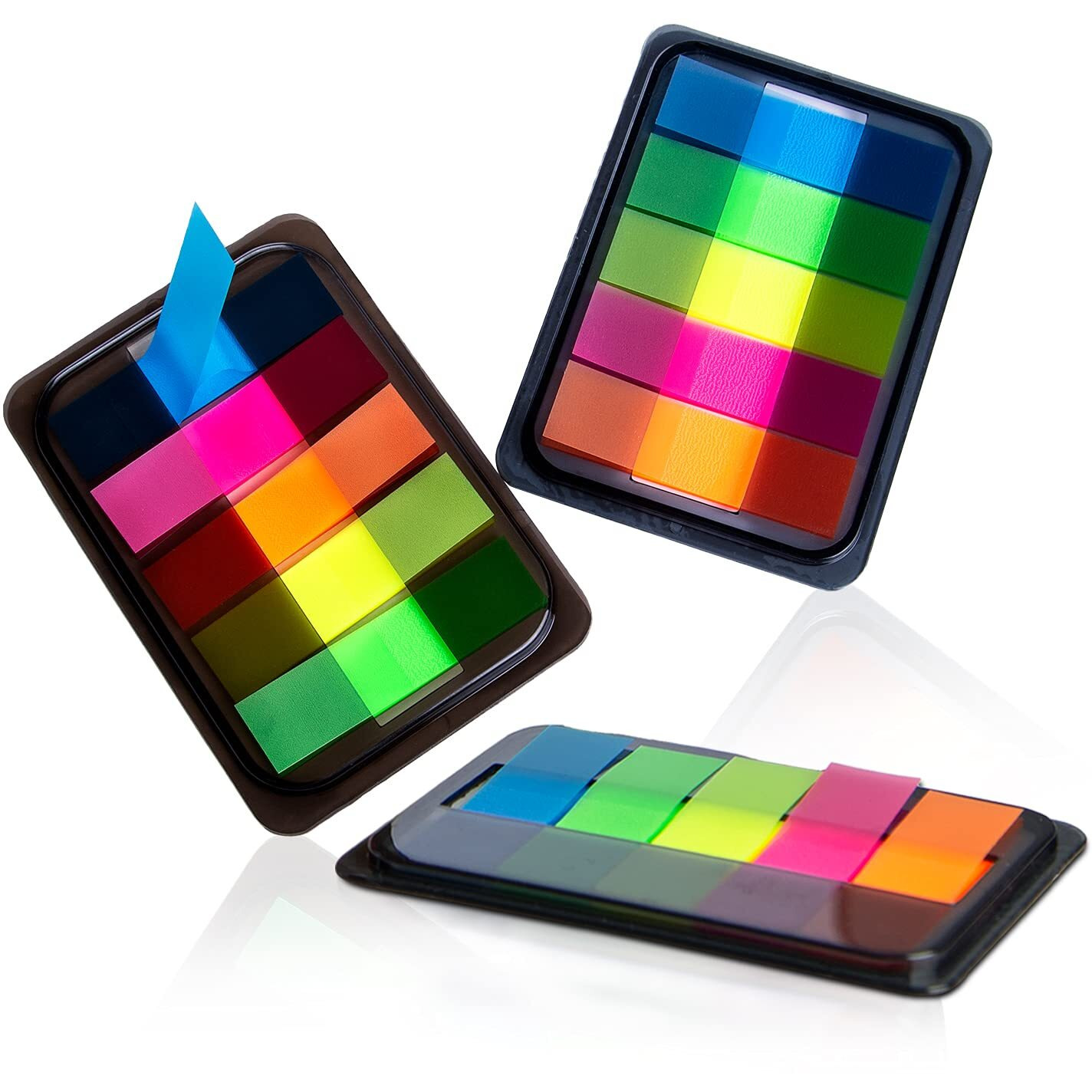 Golcellia 300 Pcs, Transparent Sticky Notes, Page Markers, Book Tabs, Sticky Tabs, Page Tabs, Label Stickers, Pop Up Index Tabs, Tabs Flags Stickers