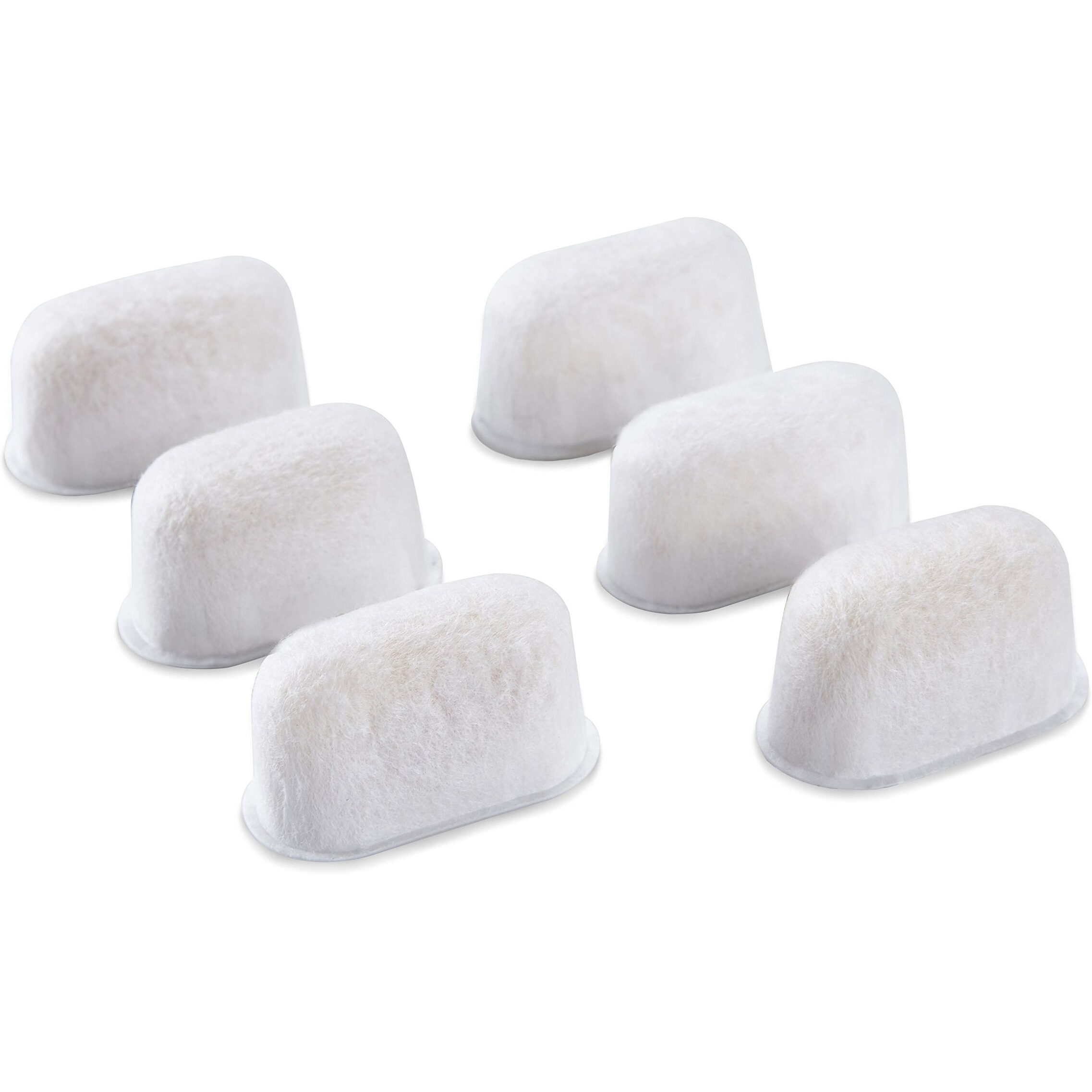 Geesta Premium 6-Pack Water Filters For Replacement Breville Bwf100 With Ion Exchange Resin Inside, White, 12.09 X 6.22 X 2.6 Inches (Fba_Geesta03)