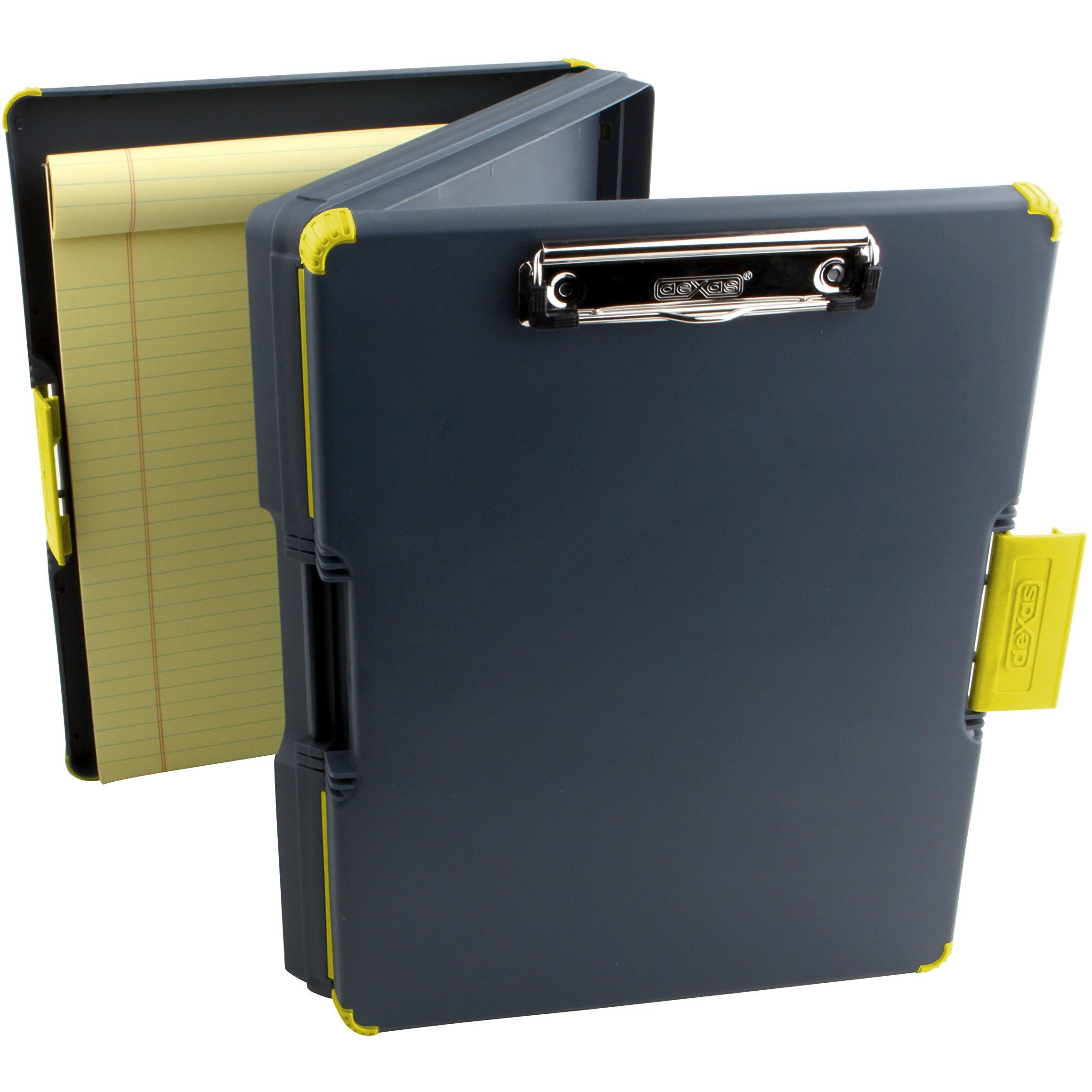 Dexas Duo Clipcase Dual Sided Storage Case And Organizer, Yellow